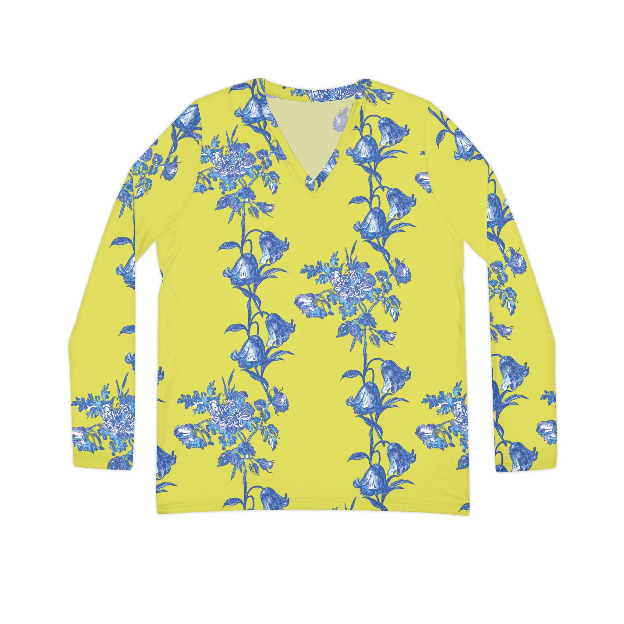 The Everyday V-Neck in Bluebell Reverie