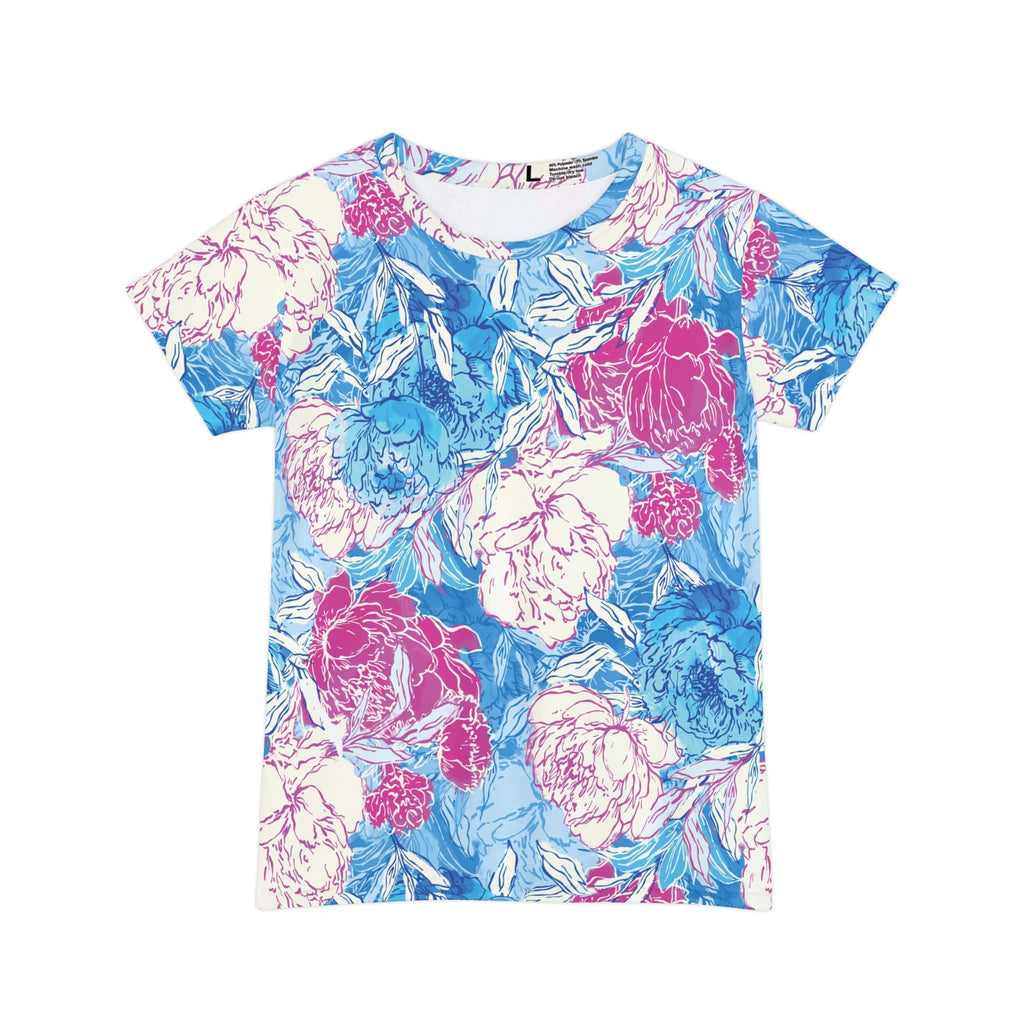 The Everyday Bloom Tee in Blueberry Fizz