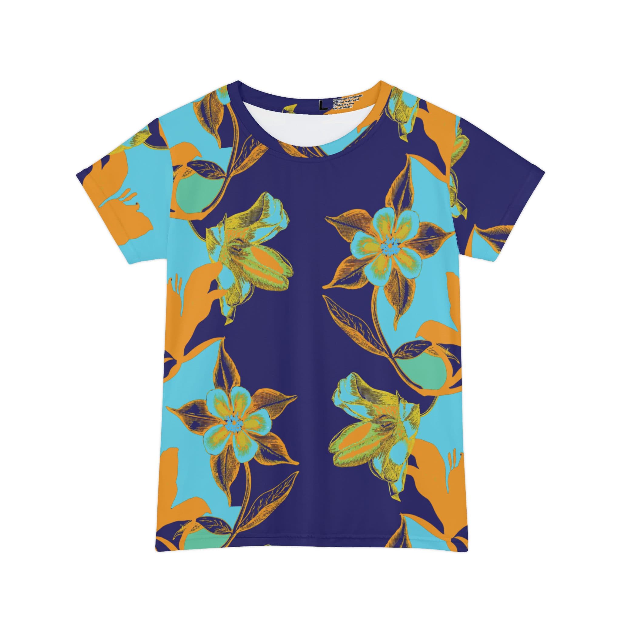 The Everyday Bloom Tee in Azure Solstice