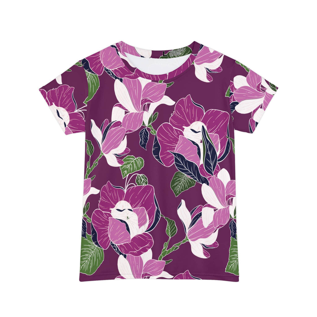 The Everyday Bloom Tee in Plum Botanica
