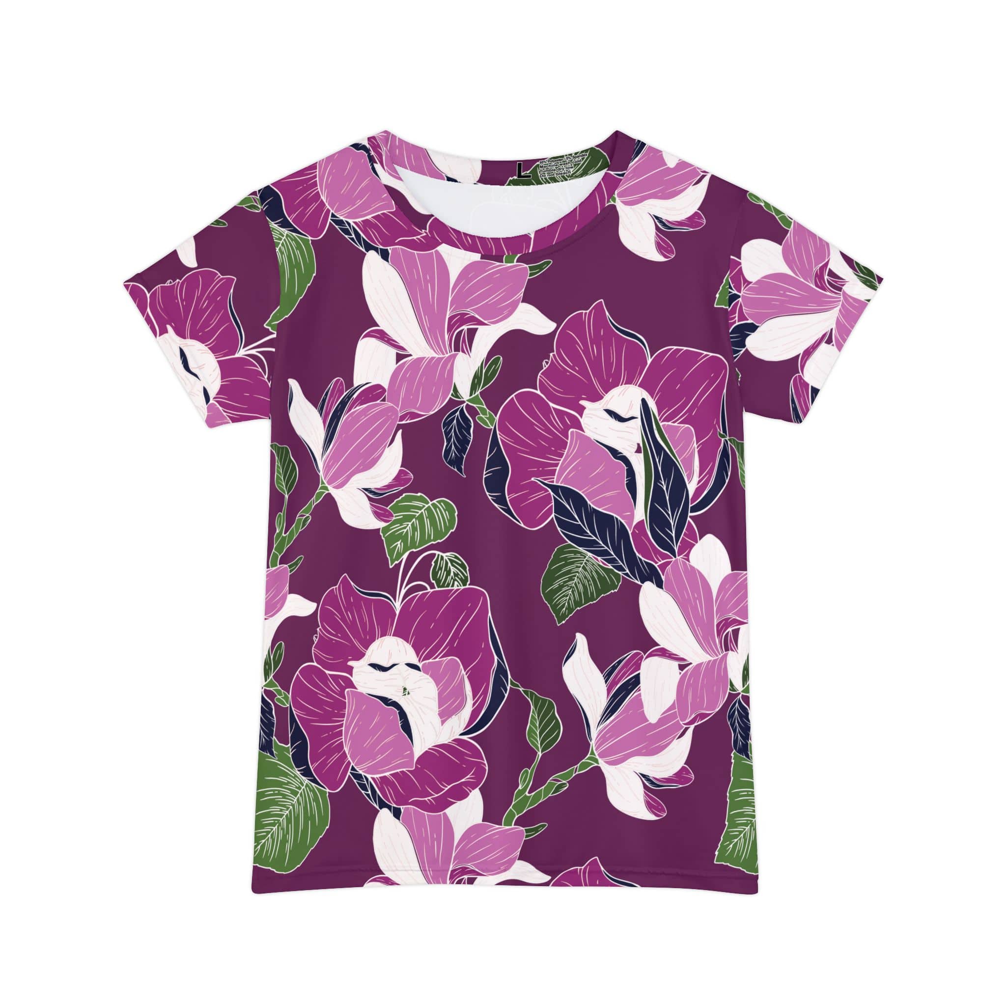 The Everyday Bloom Tee in Plum Botanica