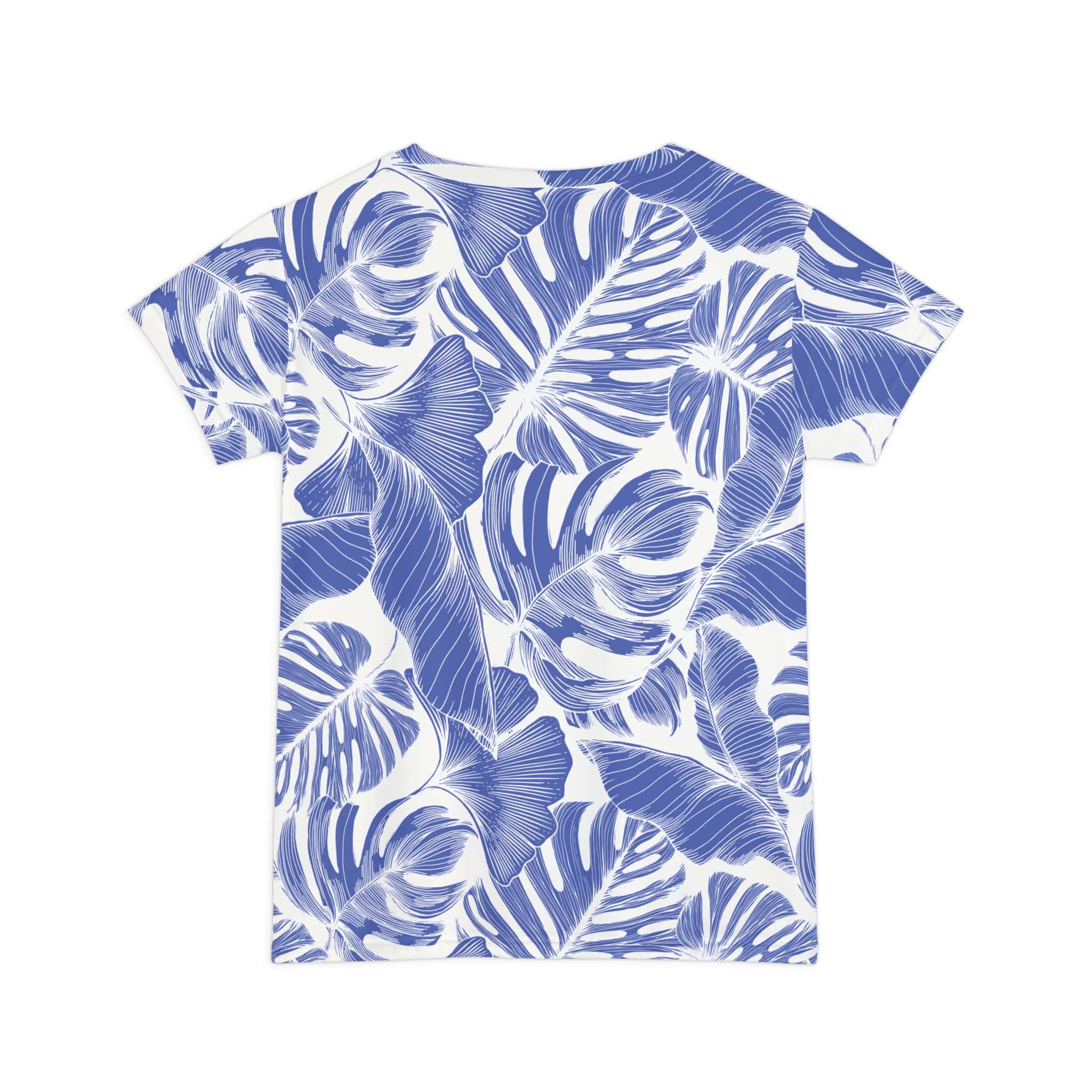 The Everyday Bloom Tee in Azure Canopy