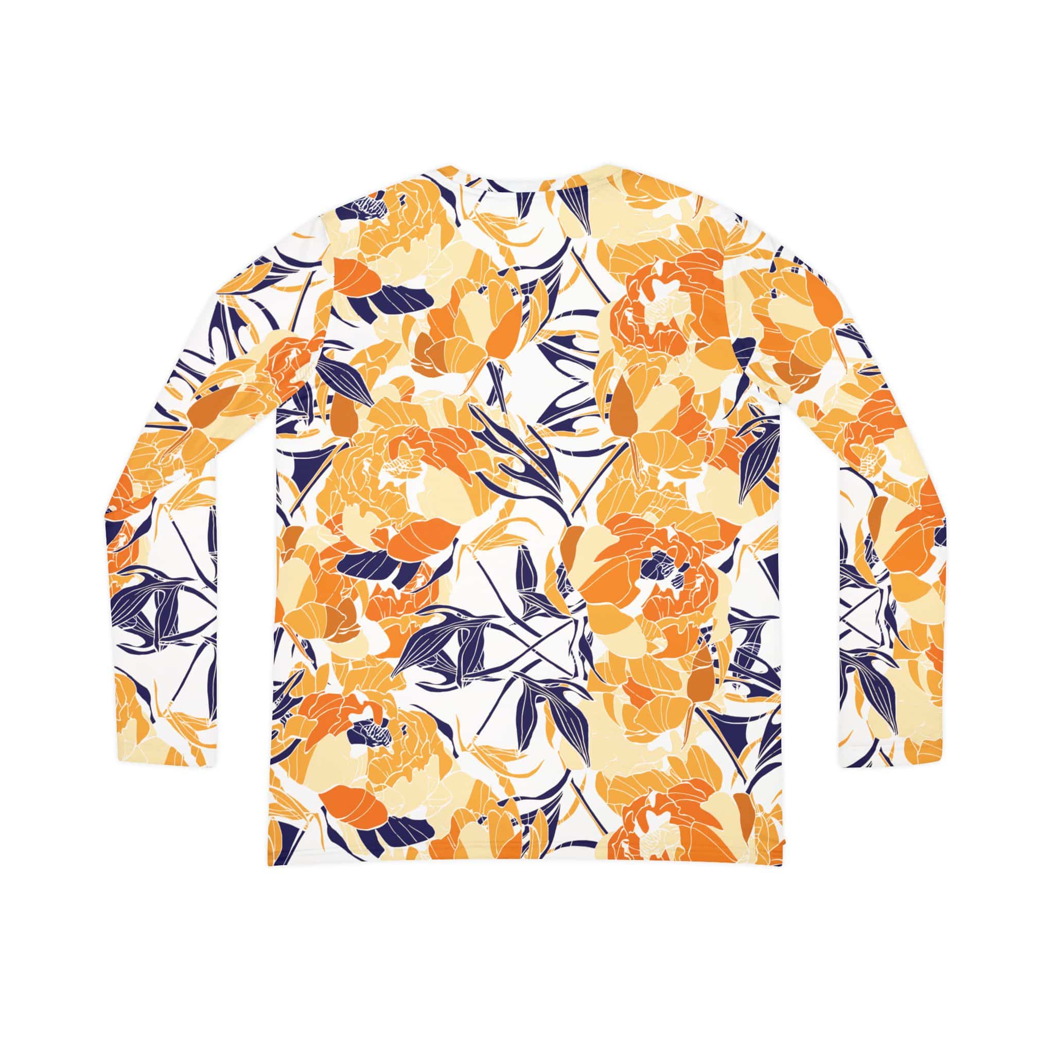 The Everyday V Neck in Apricot Bloom