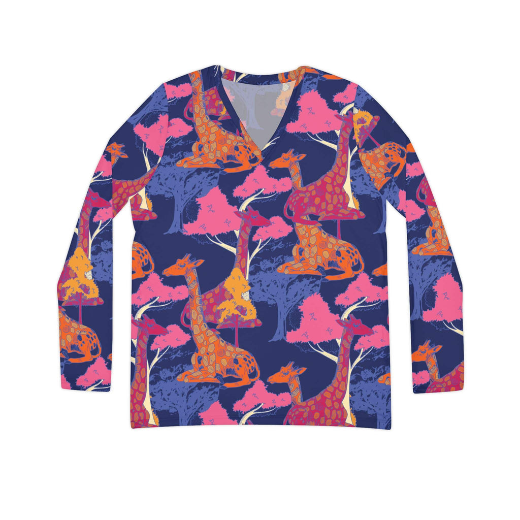 The Everyday V-Neck in Midnight Savanna