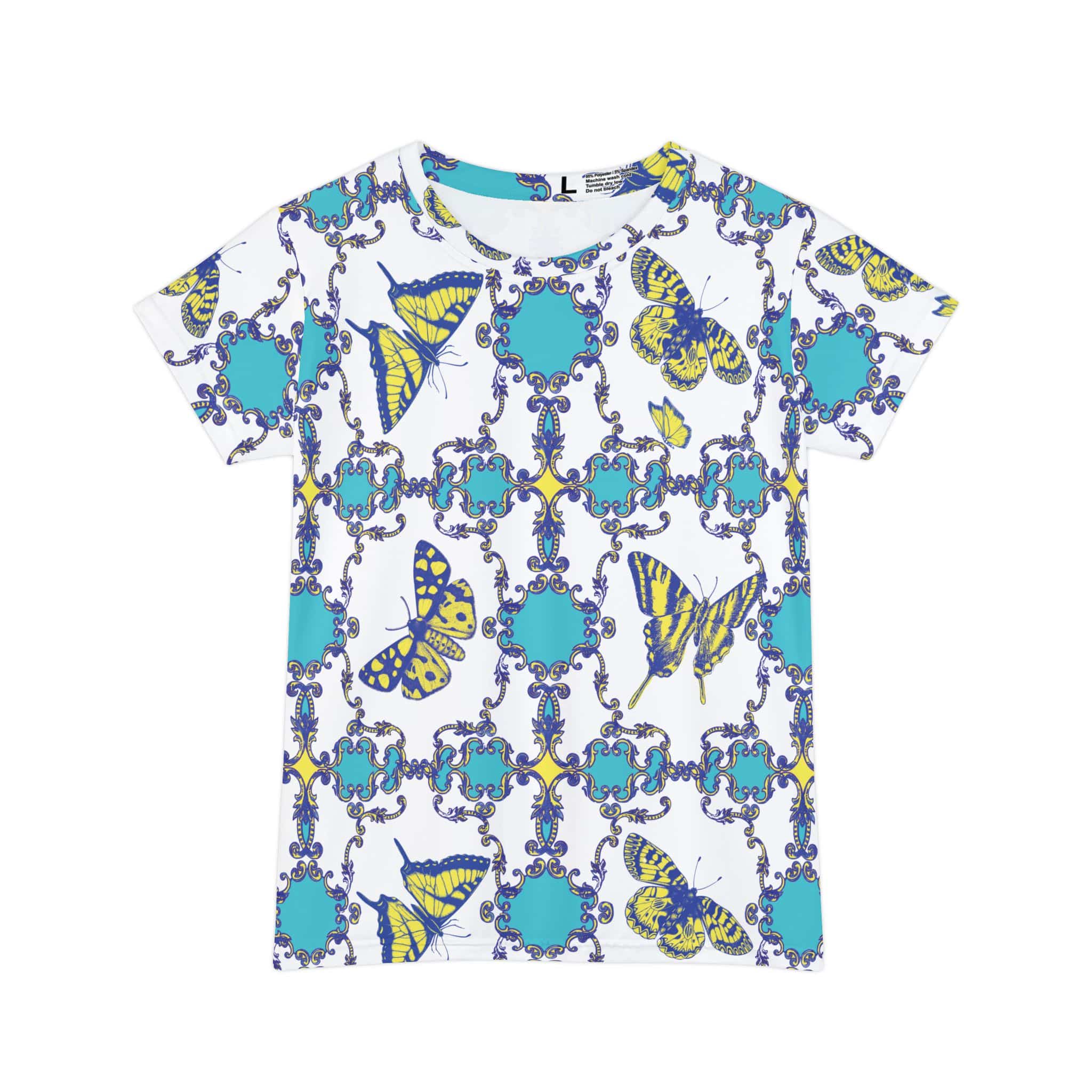 The Everyday Bloom Tee in Papillon Bleu