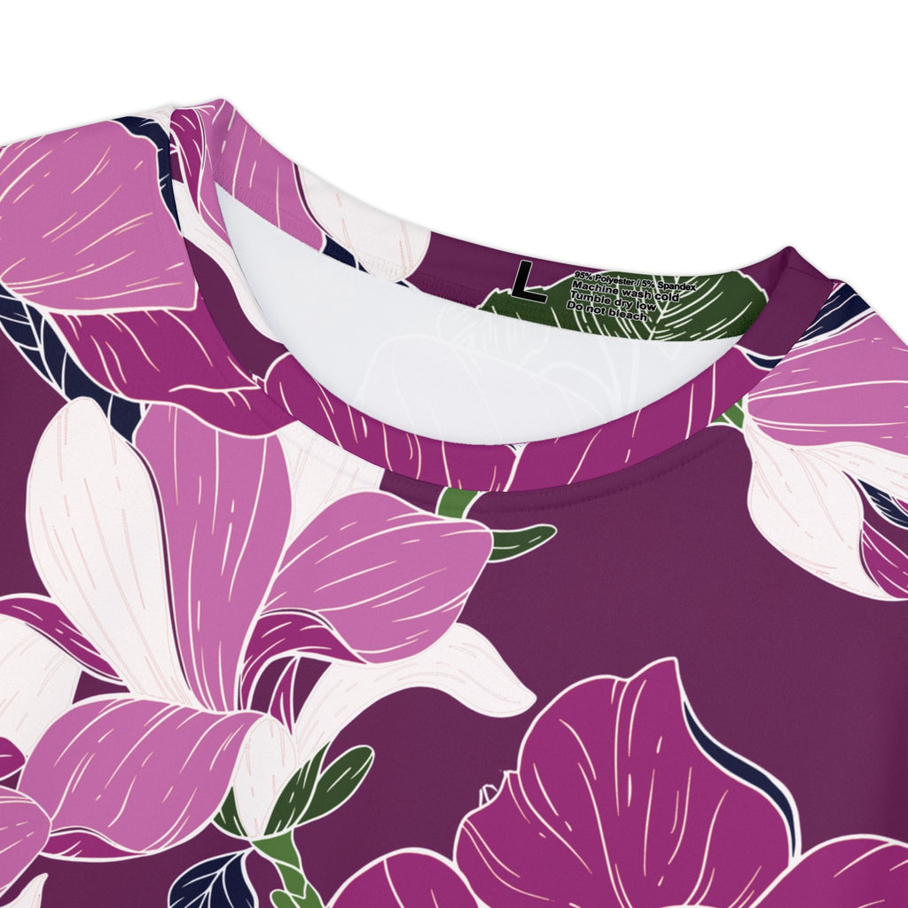 The Everyday Bloom Tee in Plum Botanica