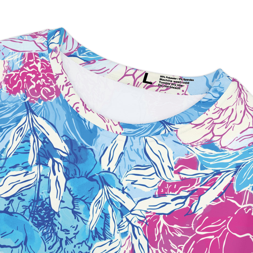 The Everyday Bloom Tee in Blueberry Fizz