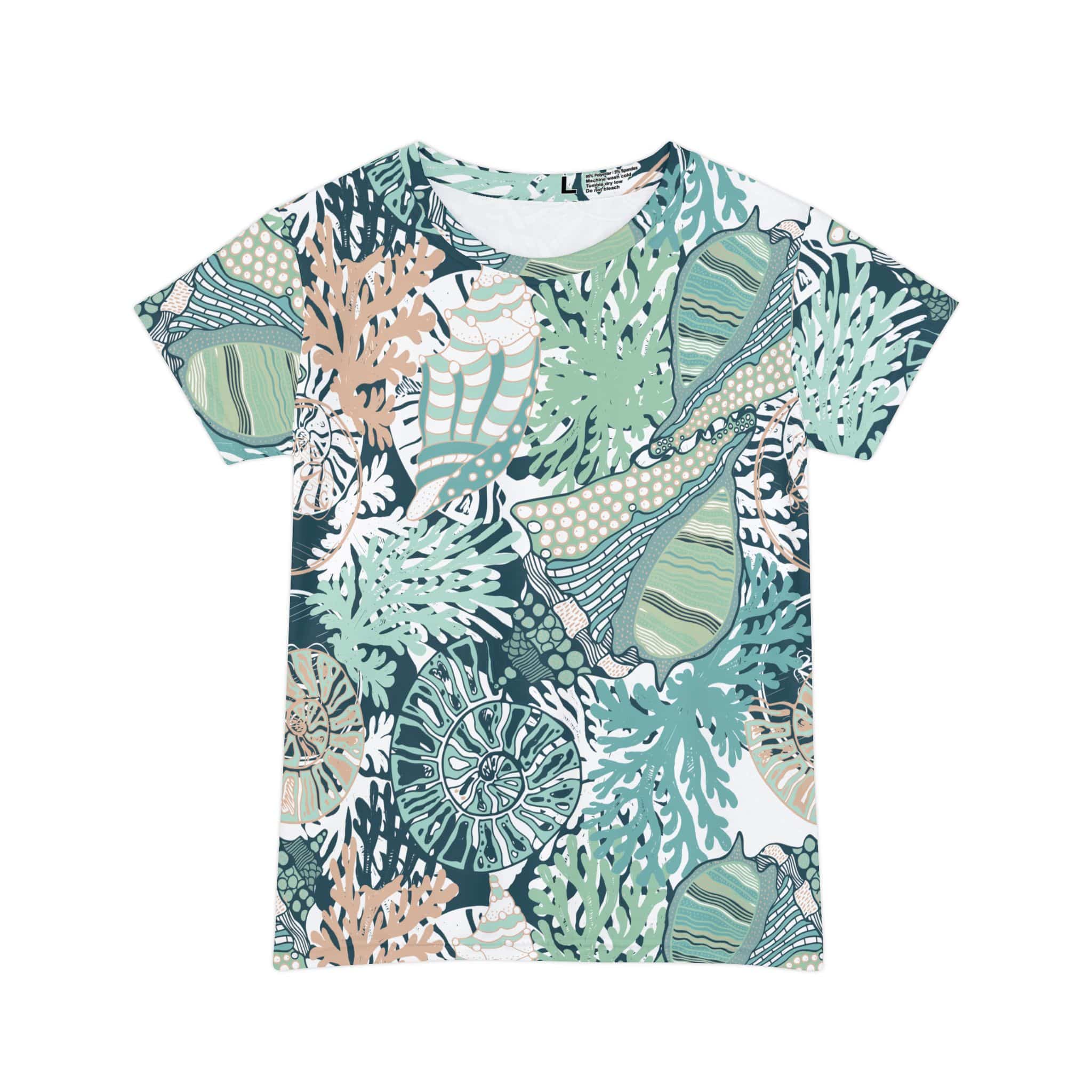 The Everyday Bloom Tee in Seafoam Relics