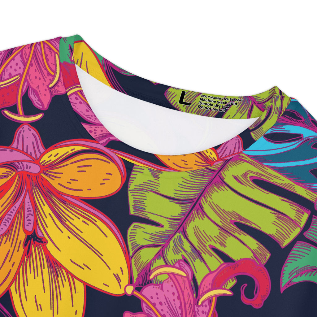 The Everyday Bloom Tee in Electric Tropics