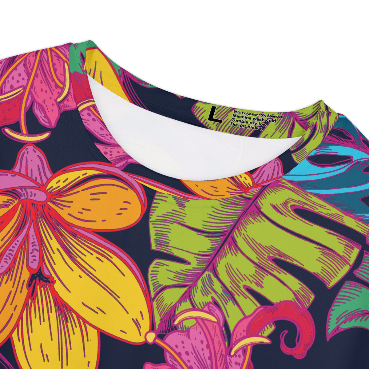 The Everyday Bloom Tee in Electric Tropics