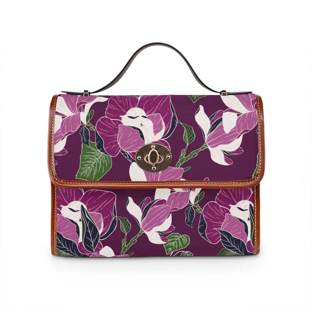 The Everyday Crossbody in Plum Botanica