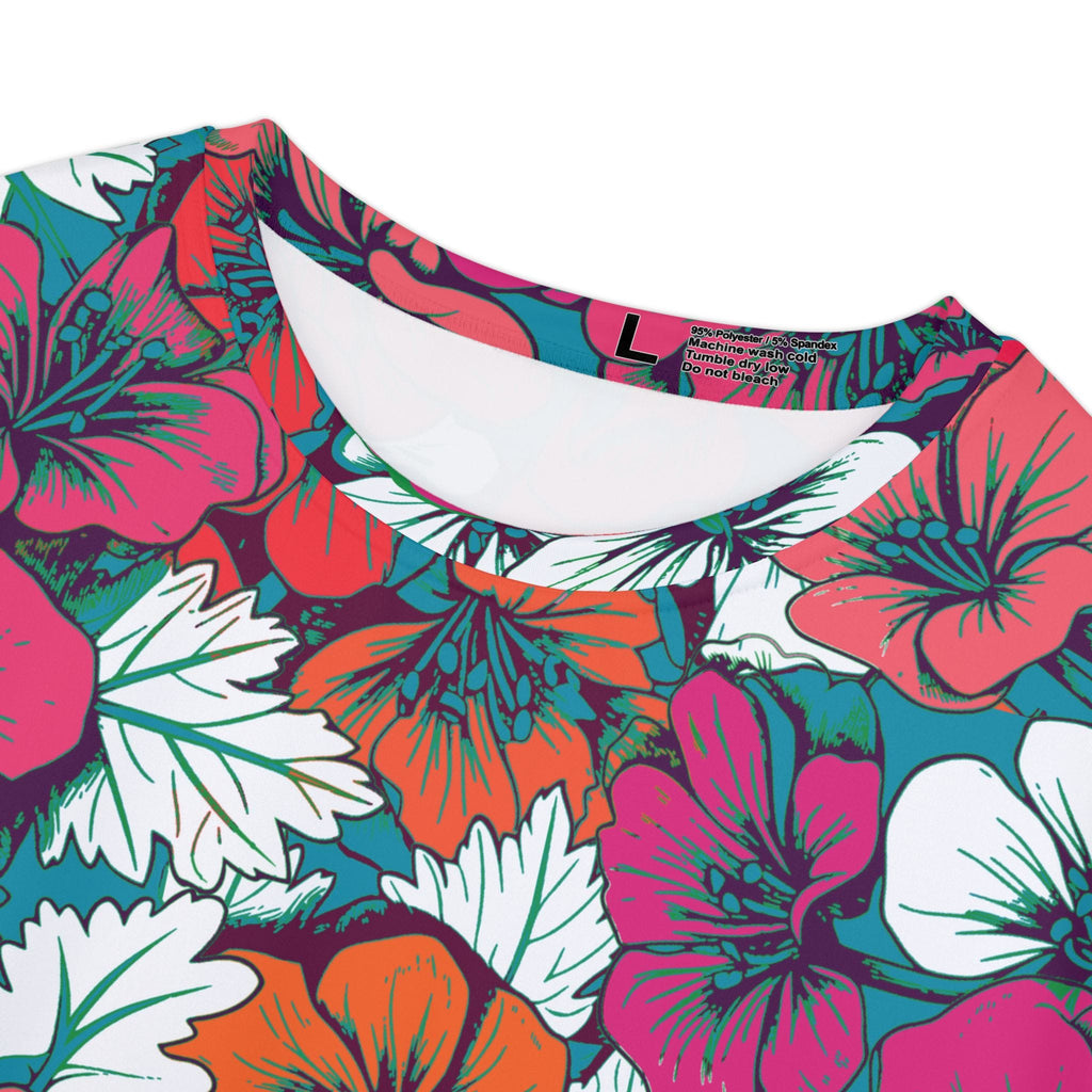 The Everyday Bloom Tee in Teal Fiesta