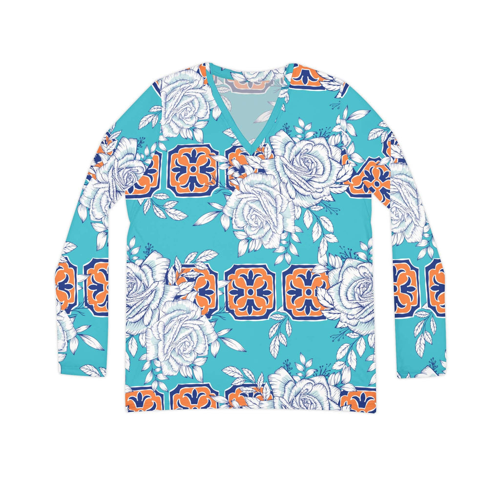 The Everyday V-Neck in Mediterranean Rose