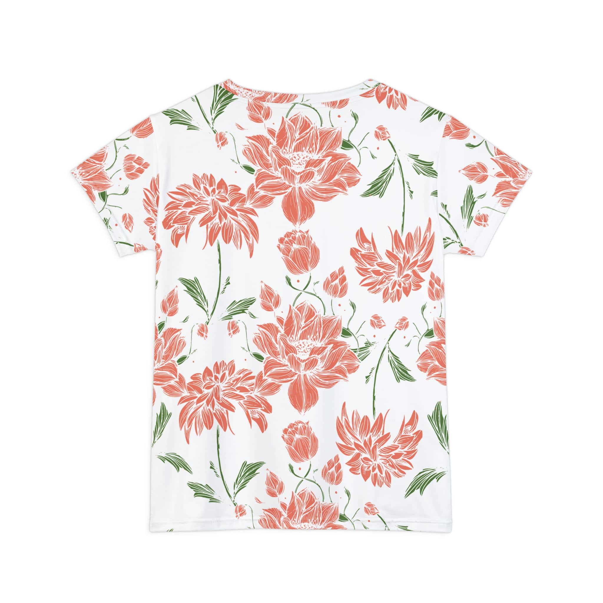 The Everyday Bloom Tee in Apricot Lace