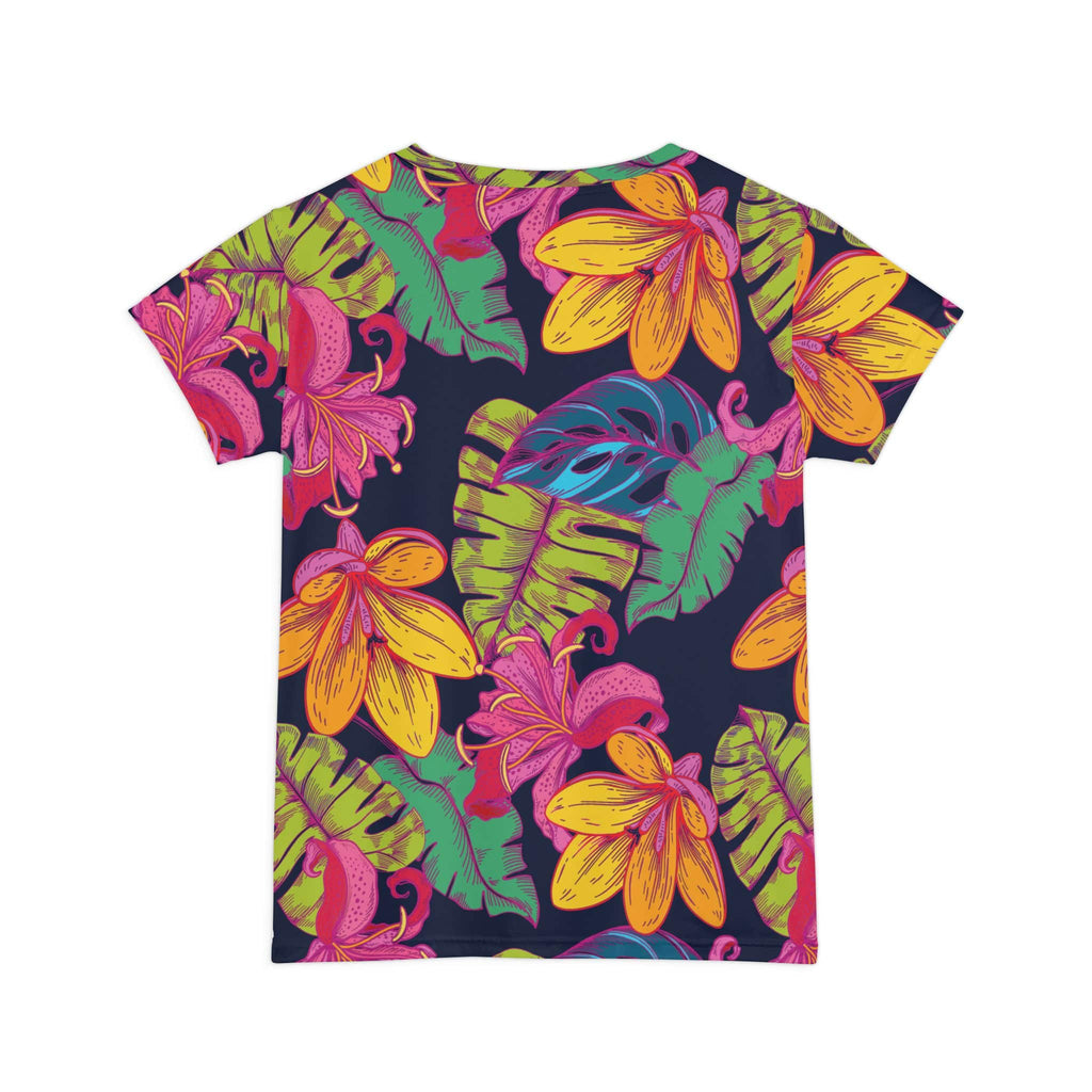 The Everyday Bloom Tee in Electric Tropics