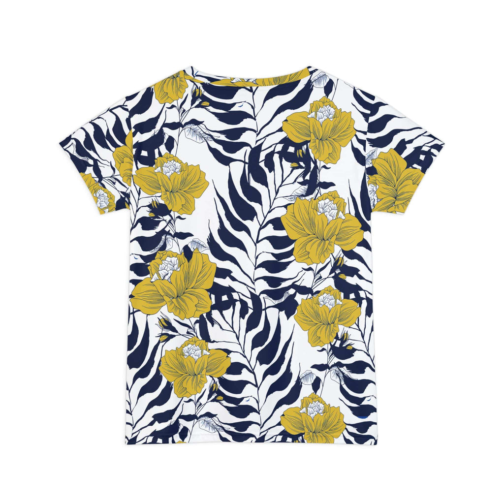 The Everyday Bloom Tee in Cobalt Canopy