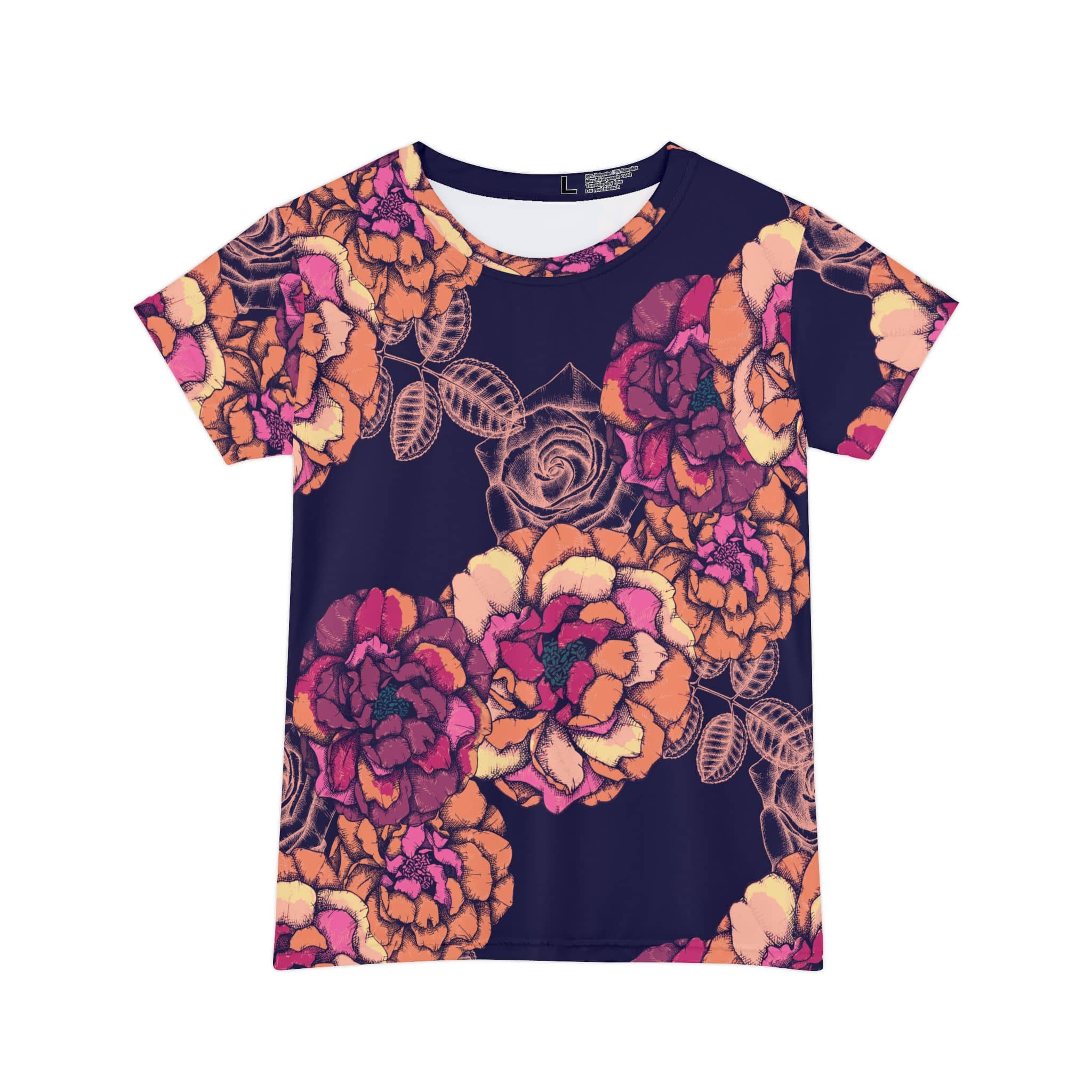 The Everyday Bloom Tee in Velvet Peony