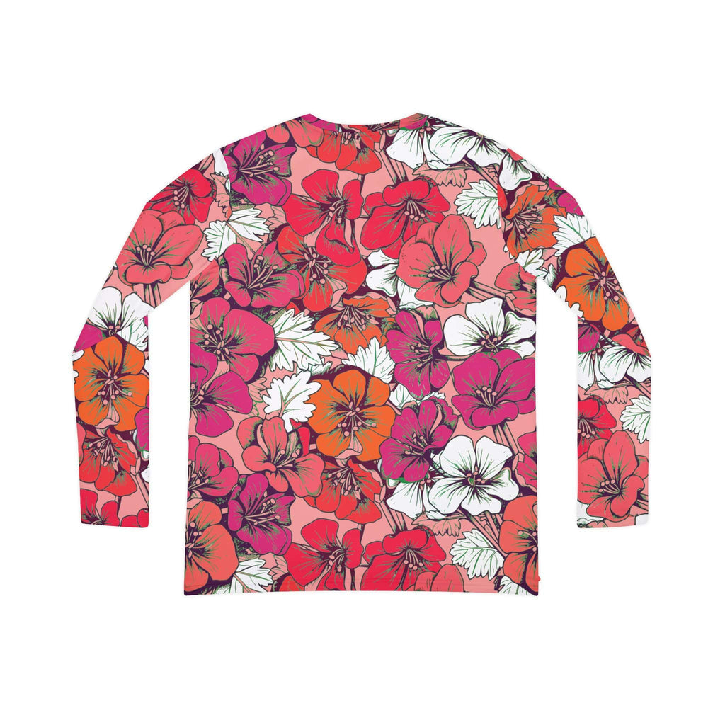 The Everyday V-Neck in Bougainvillea Pop