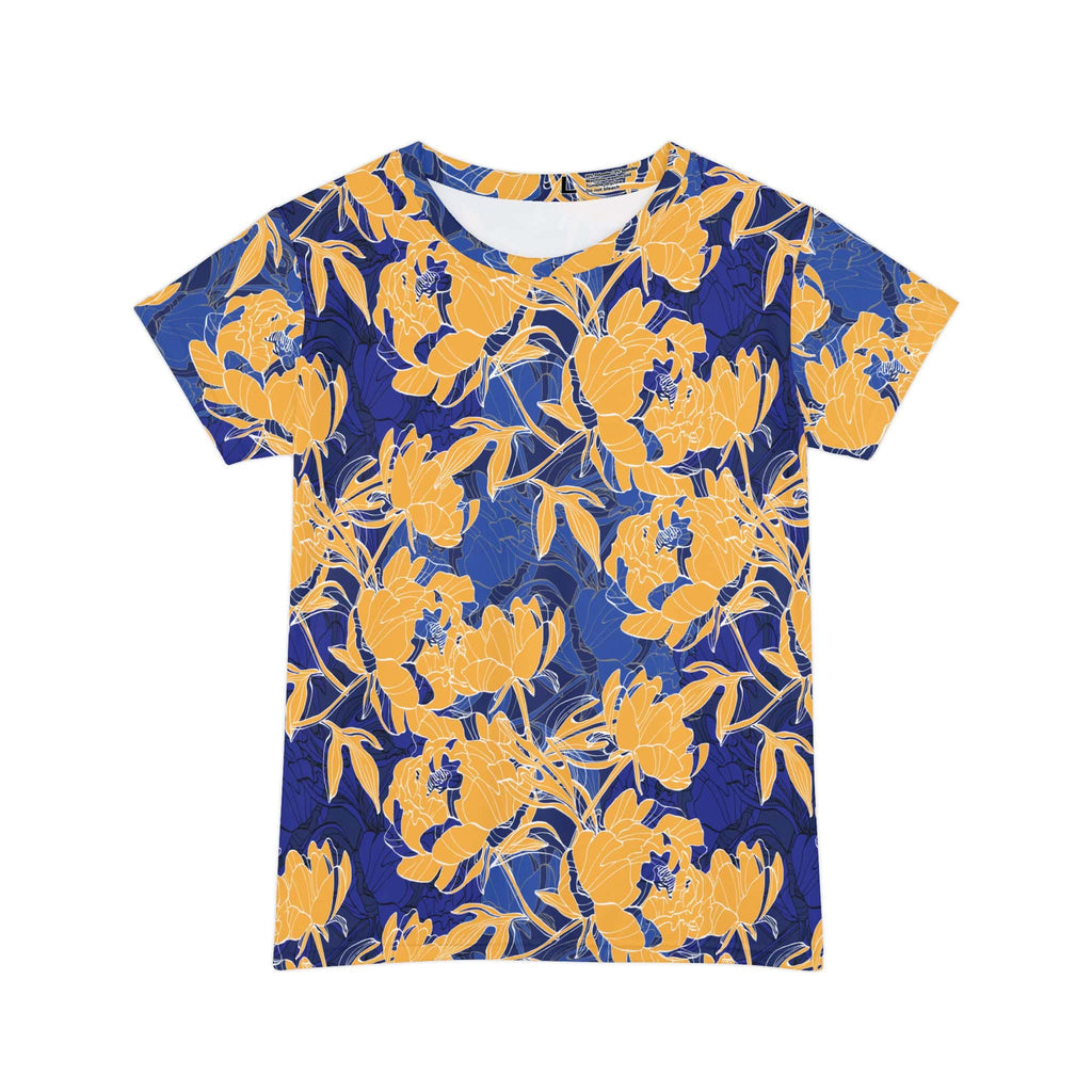 The Everyday Bloom Tee in Midnight Clementine