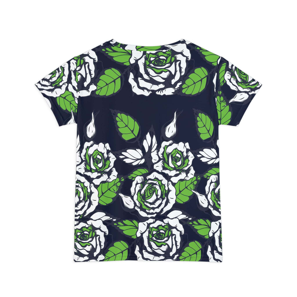 The Everyday Bloom Tee in Midnight Grove