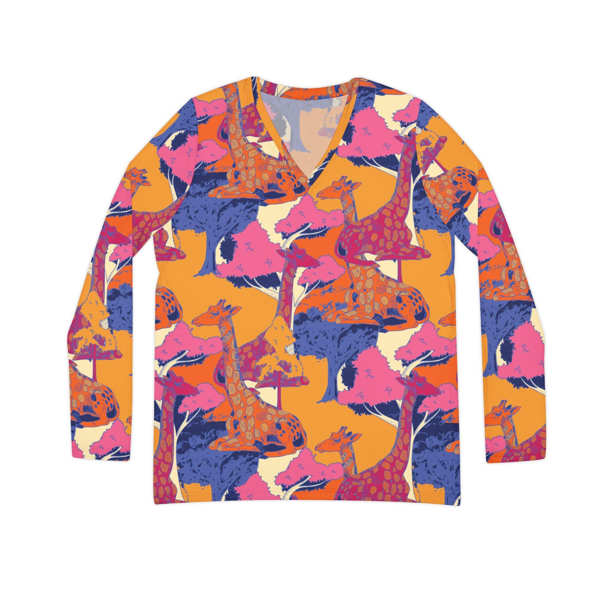 The Everyday V-Neck in Wild Savanna
