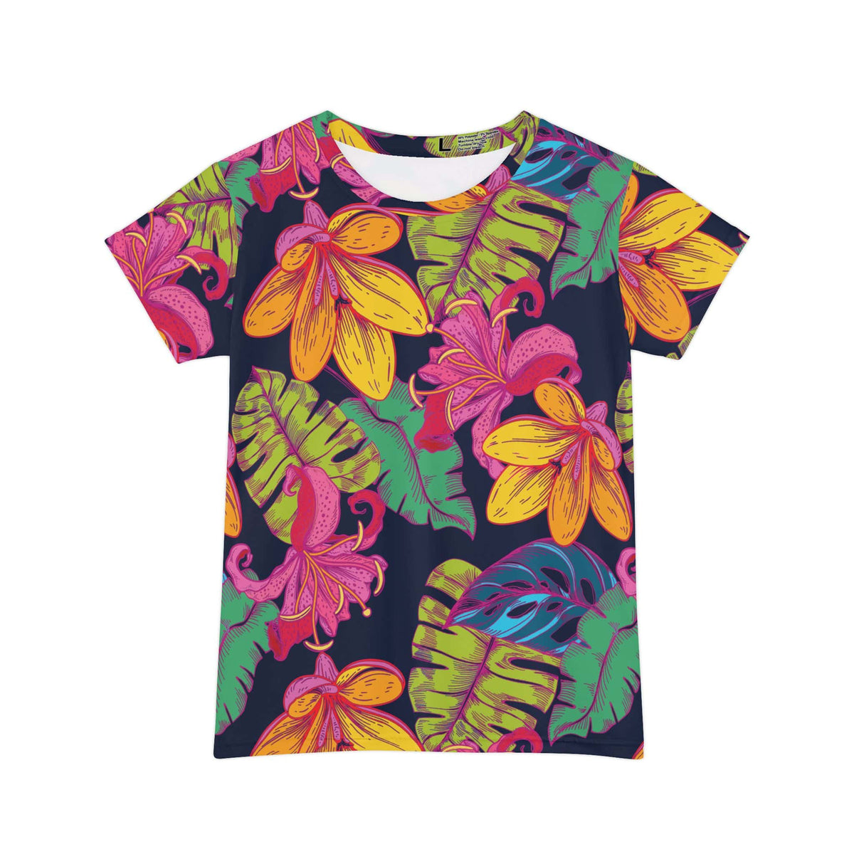 The Everyday Bloom Tee in Electric Tropics