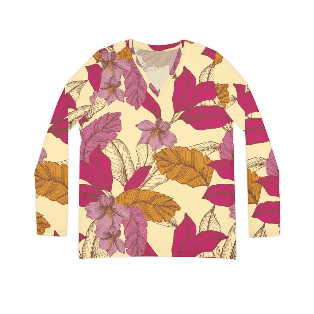 The Everyday V-Neck in Rose Canopy
