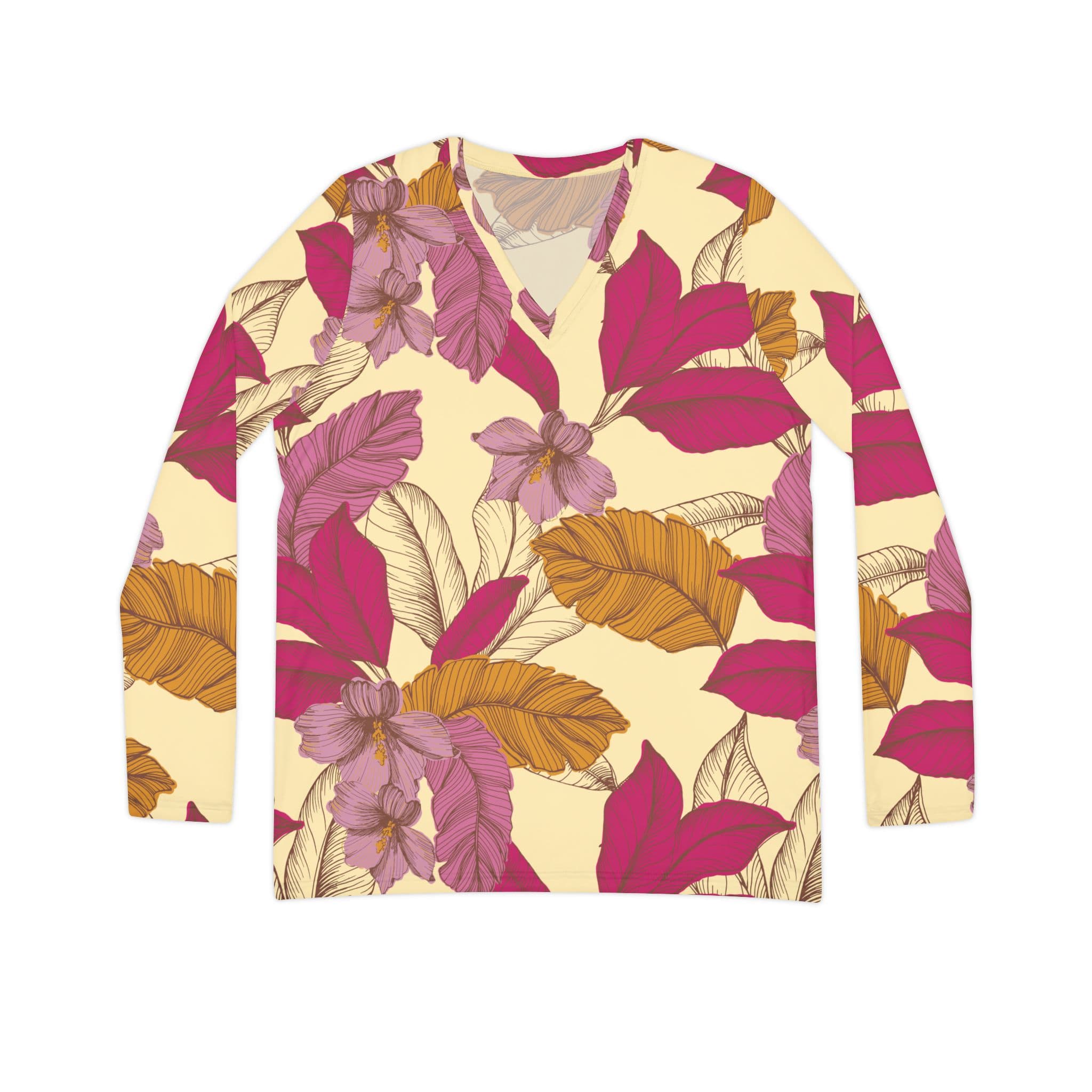 The Everyday V-Neck in Rose Canopy