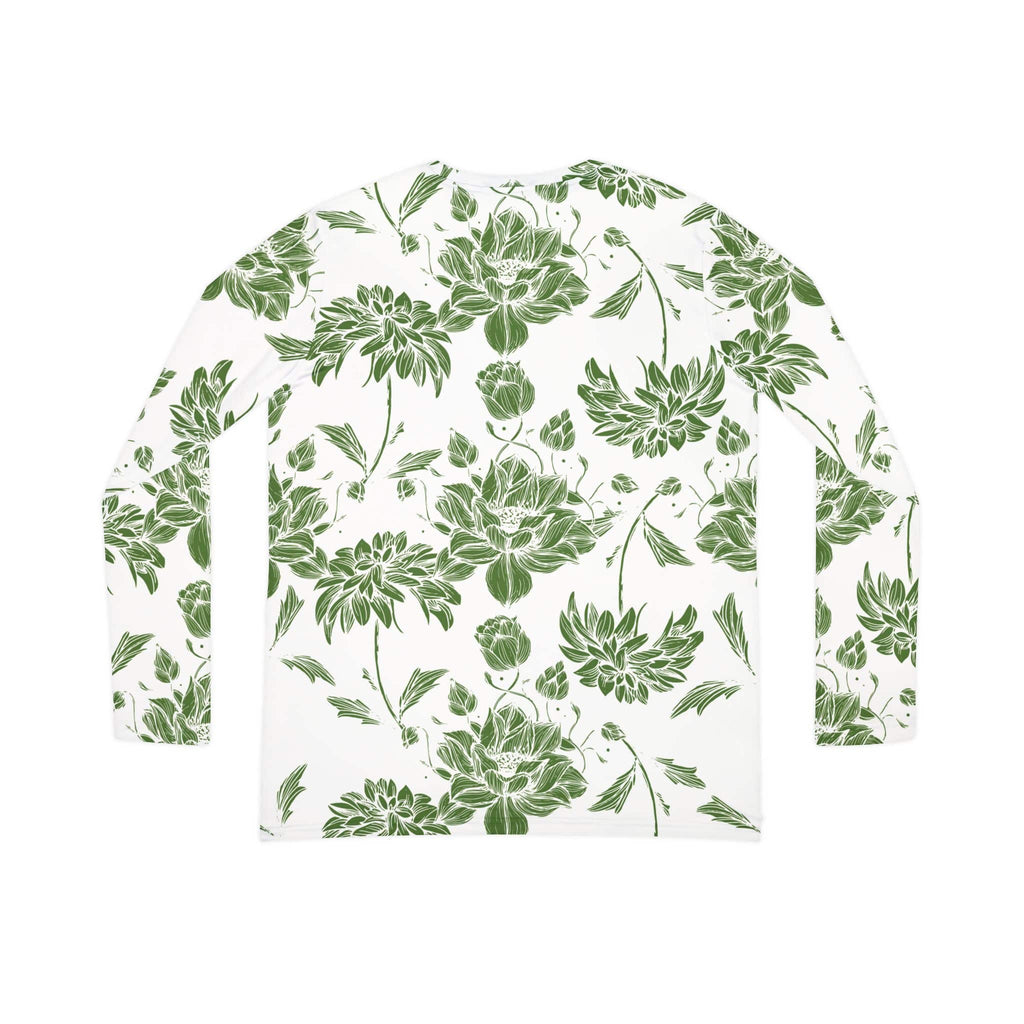 The Everyday V-Neck in Verdant Lace