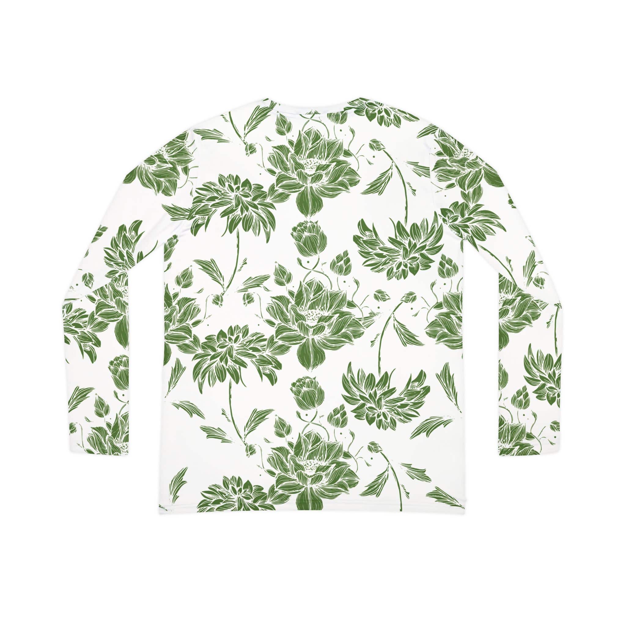 The Everyday V-Neck in Verdant Lace