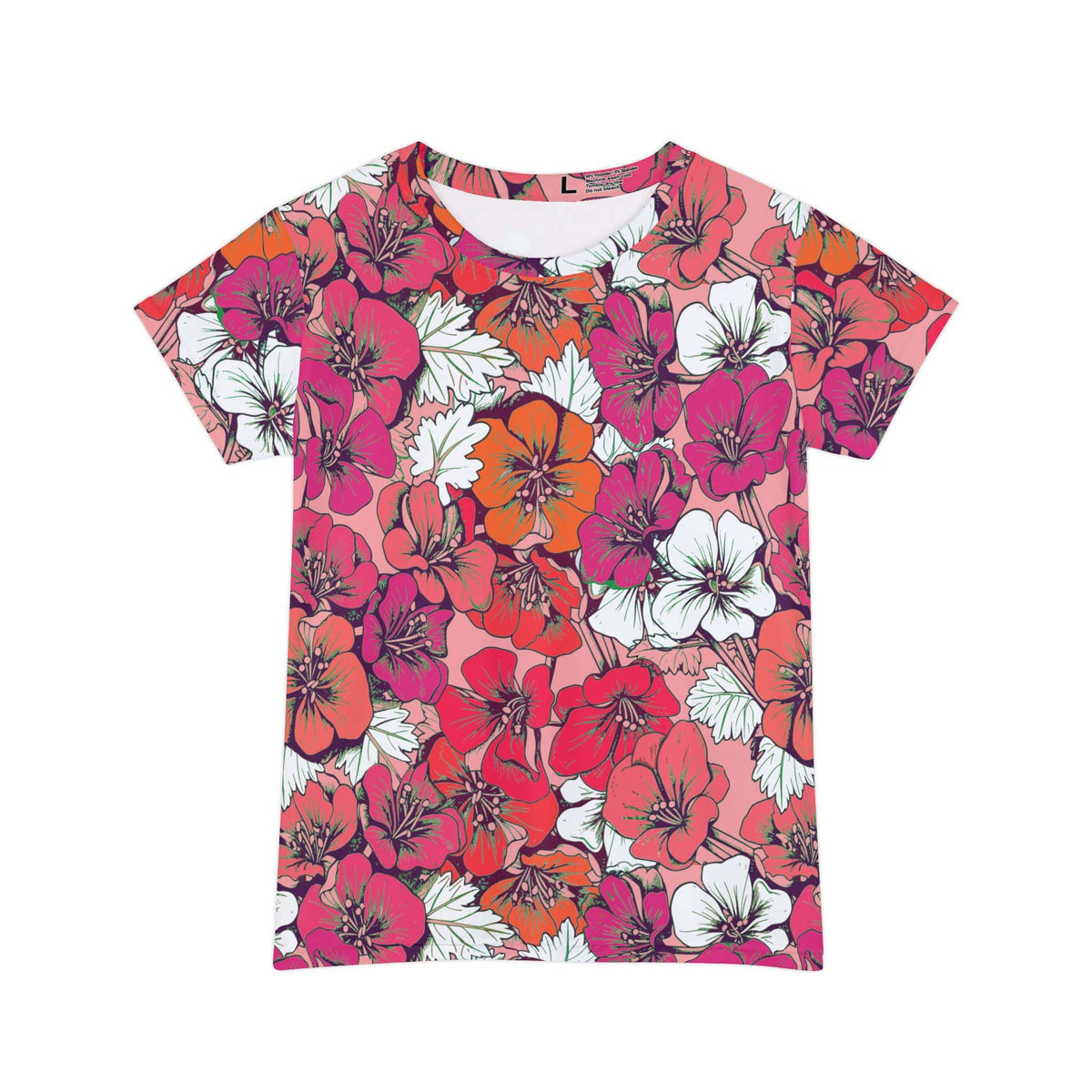 The Everyday Bloom Tee in Bougainvillea Pop
