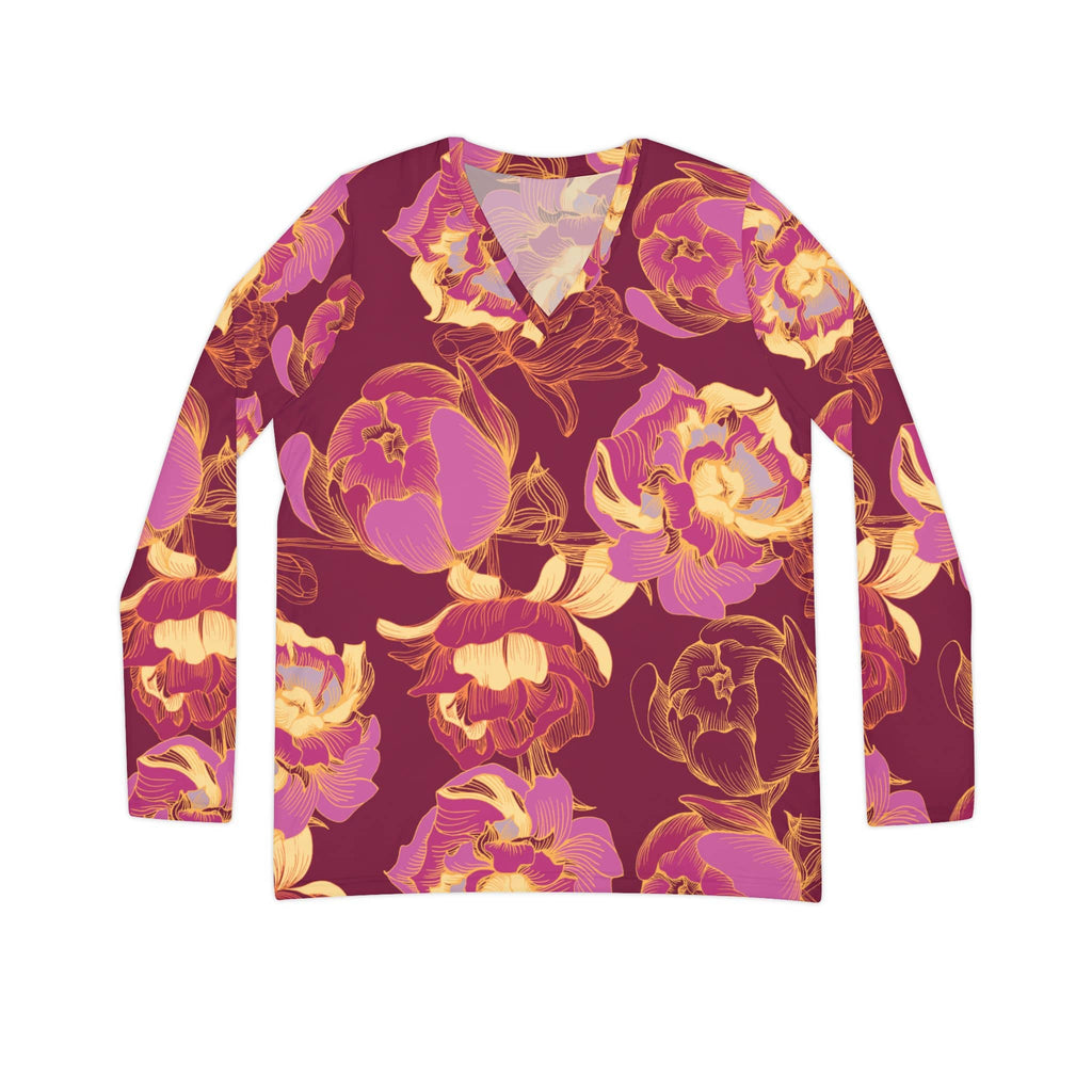 The Everyday V-Neck in Velvet Ember