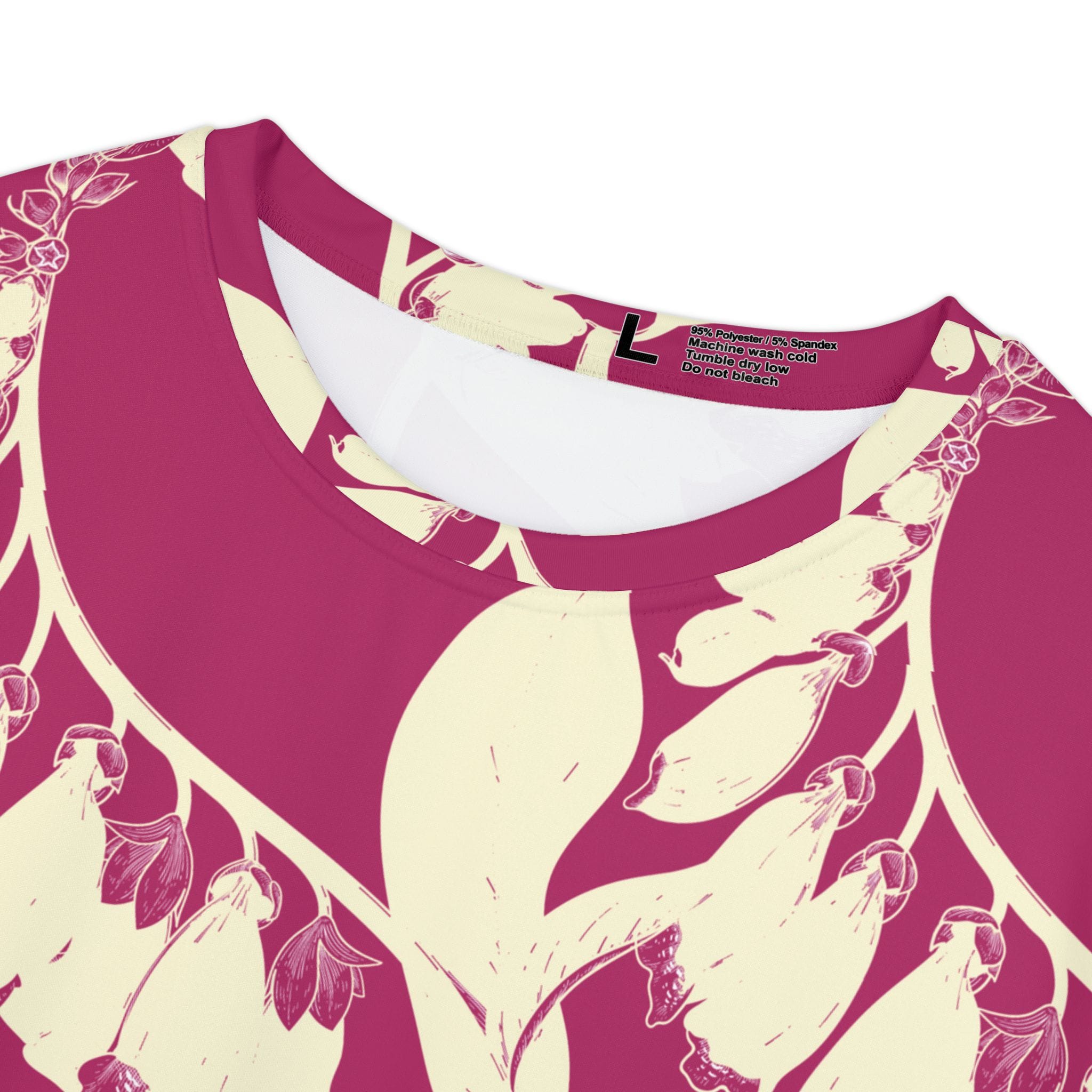 The Everyday Bloom Tee in Crimson Vine
