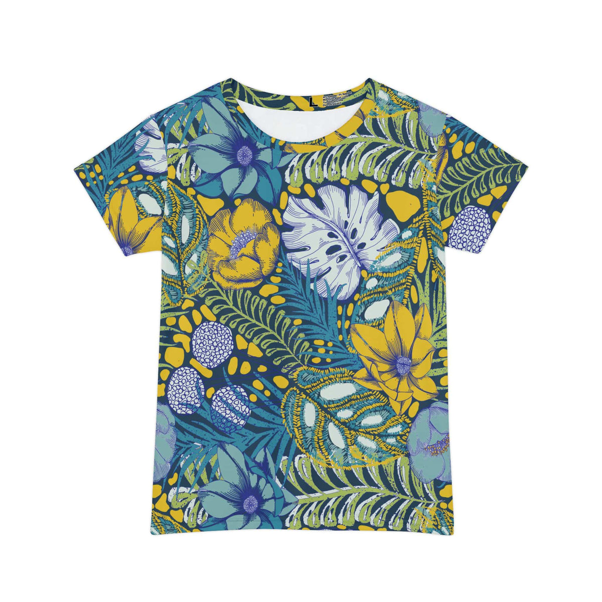 The Everyday Bloom Tee in Golden Tropicana