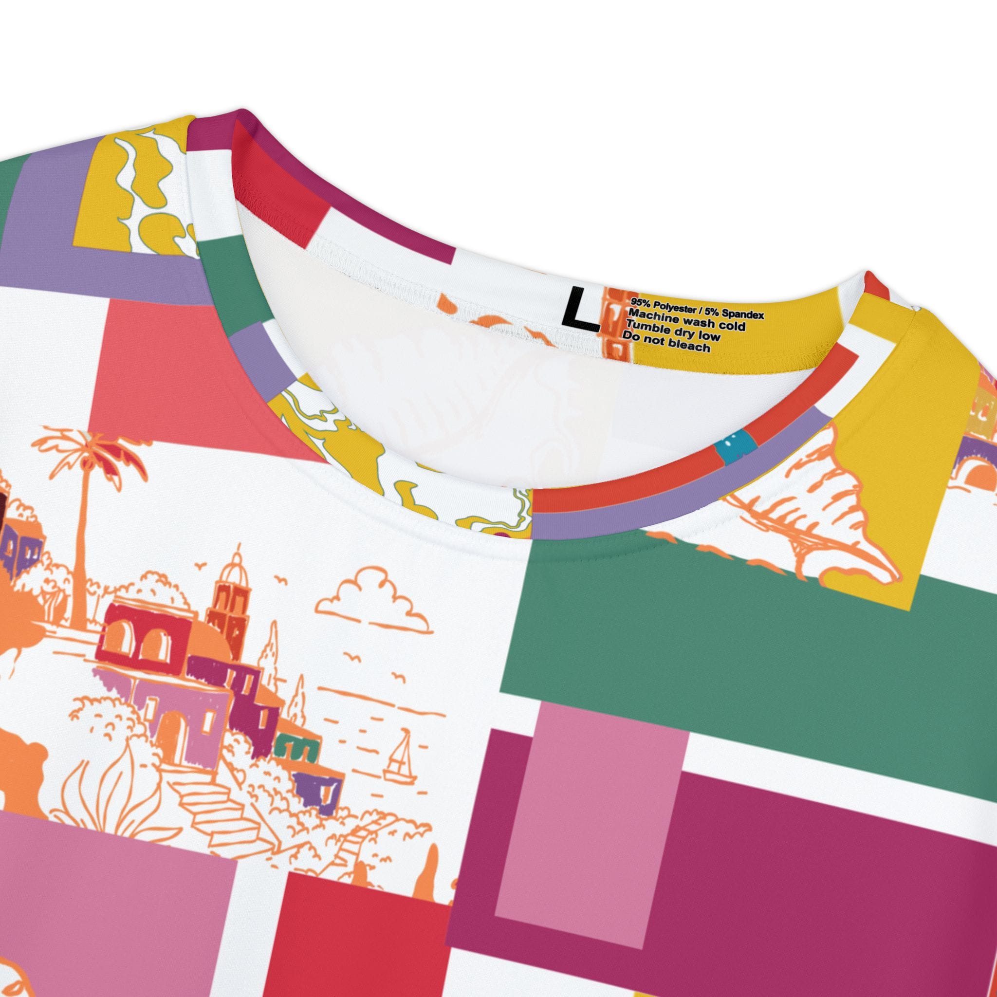 The Everyday Bloom Tee in Riviera Mosaic