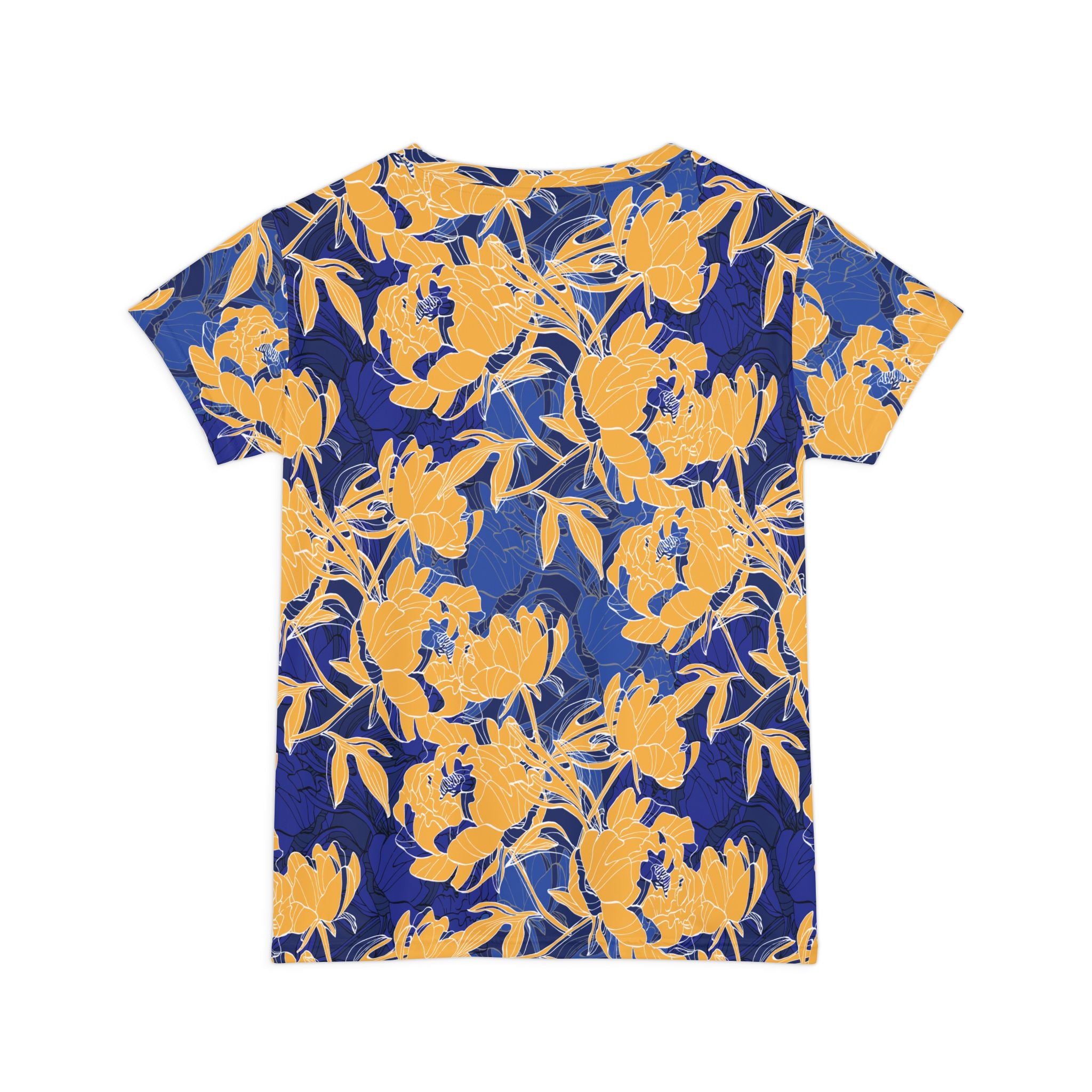 The Everyday Bloom Tee in Midnight Clementine