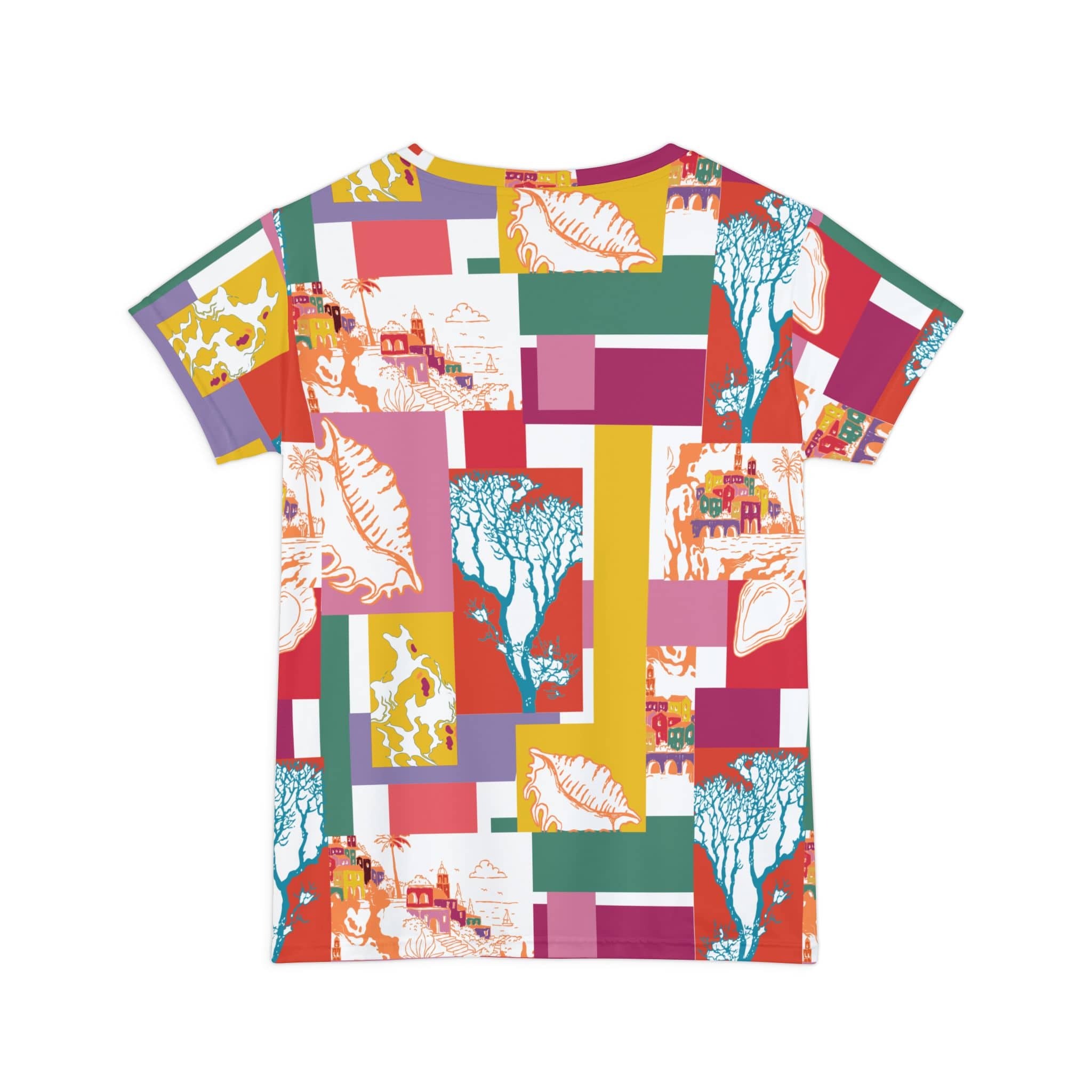 The Everyday Bloom Tee in Riviera Mosaic