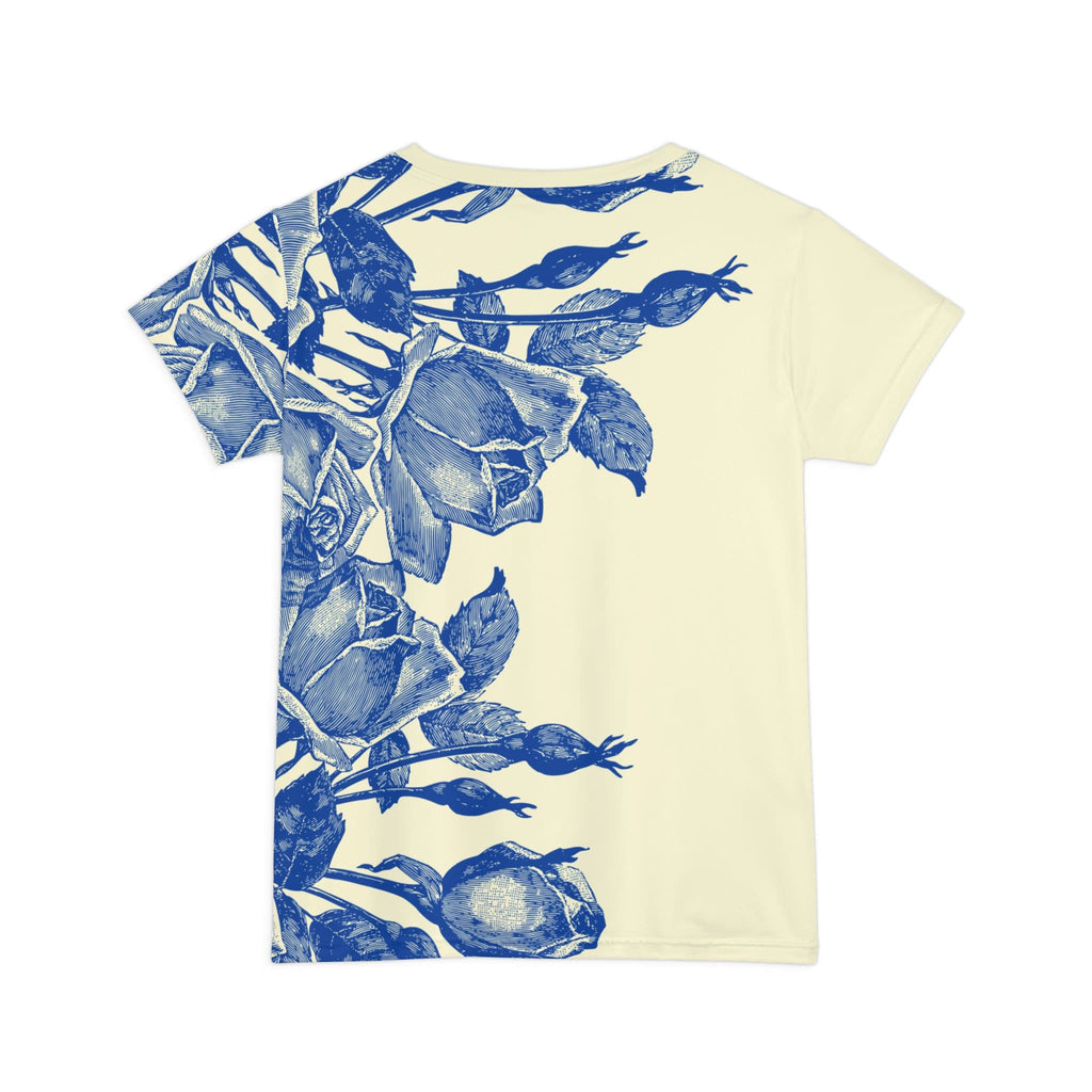 The Everyday Bloom Tee in Azure Bloom