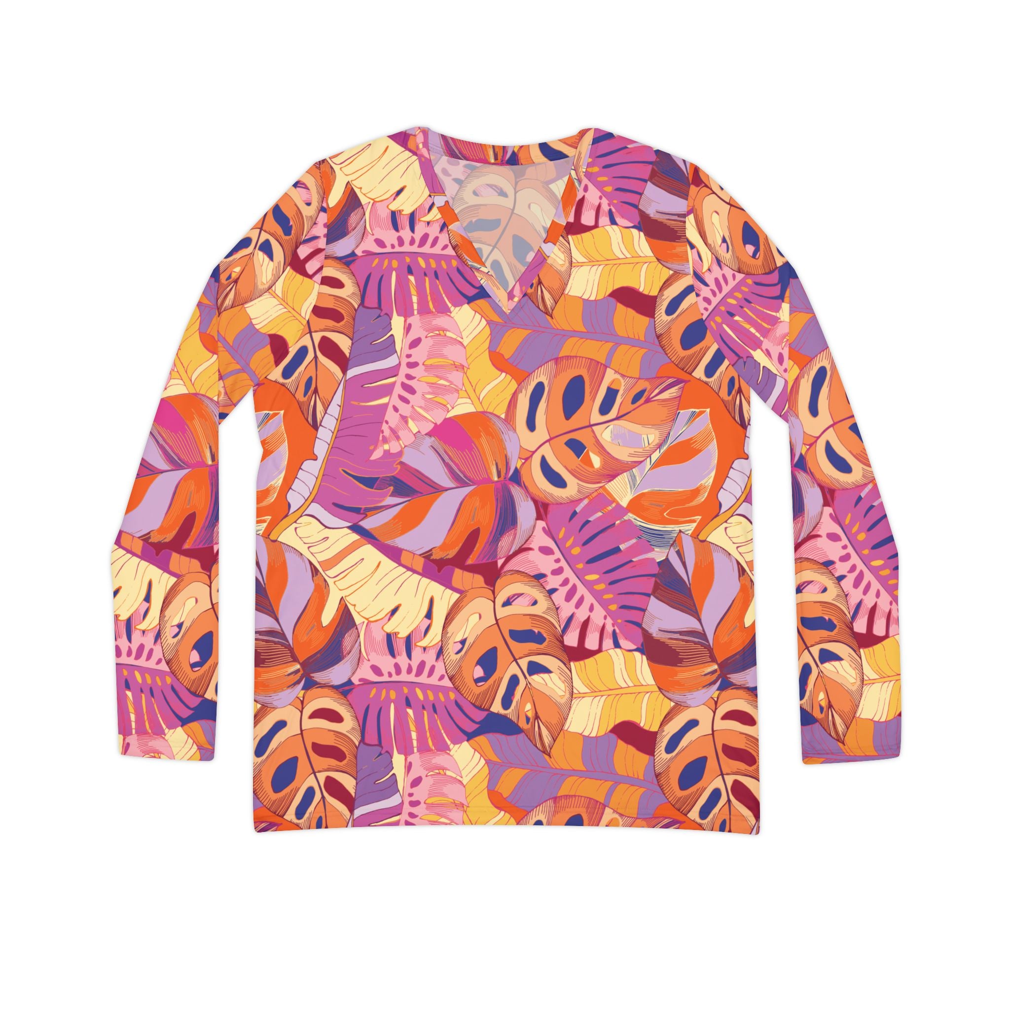 The Everyday V-Neck in Canopy Bloom