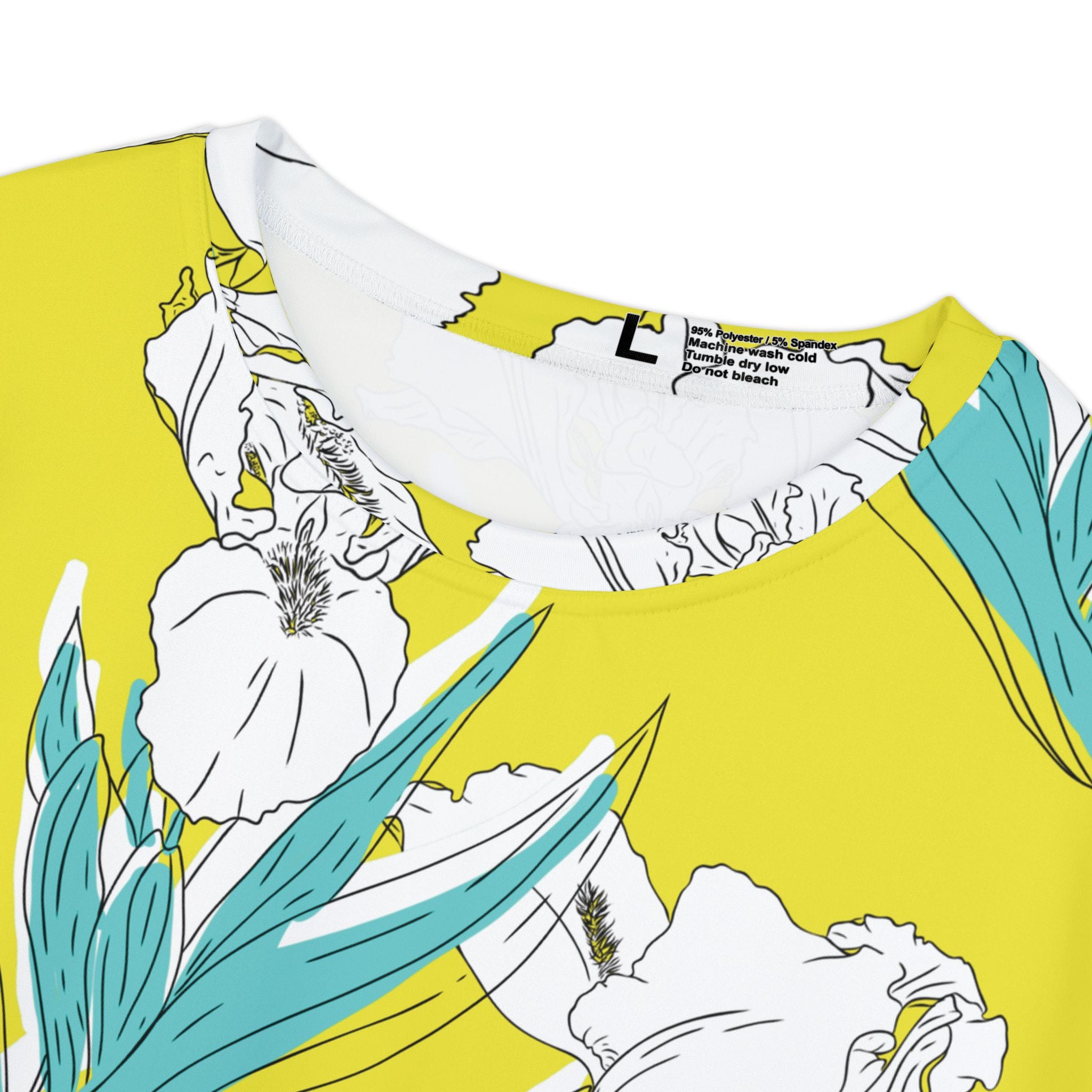 The Everyday Bloom Tee in Lemon Iris