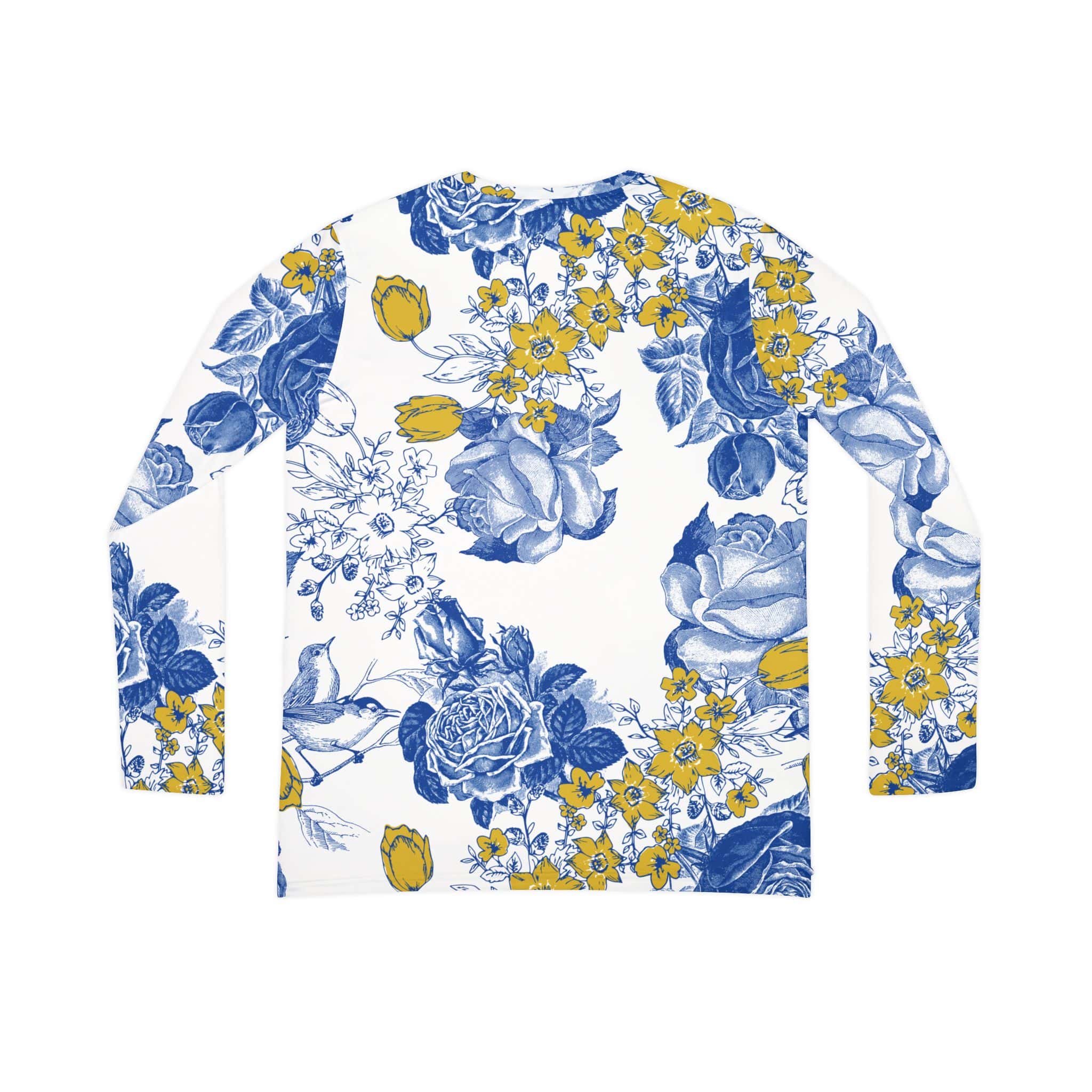 The Everyday V-Neck in Porcelain Bloom