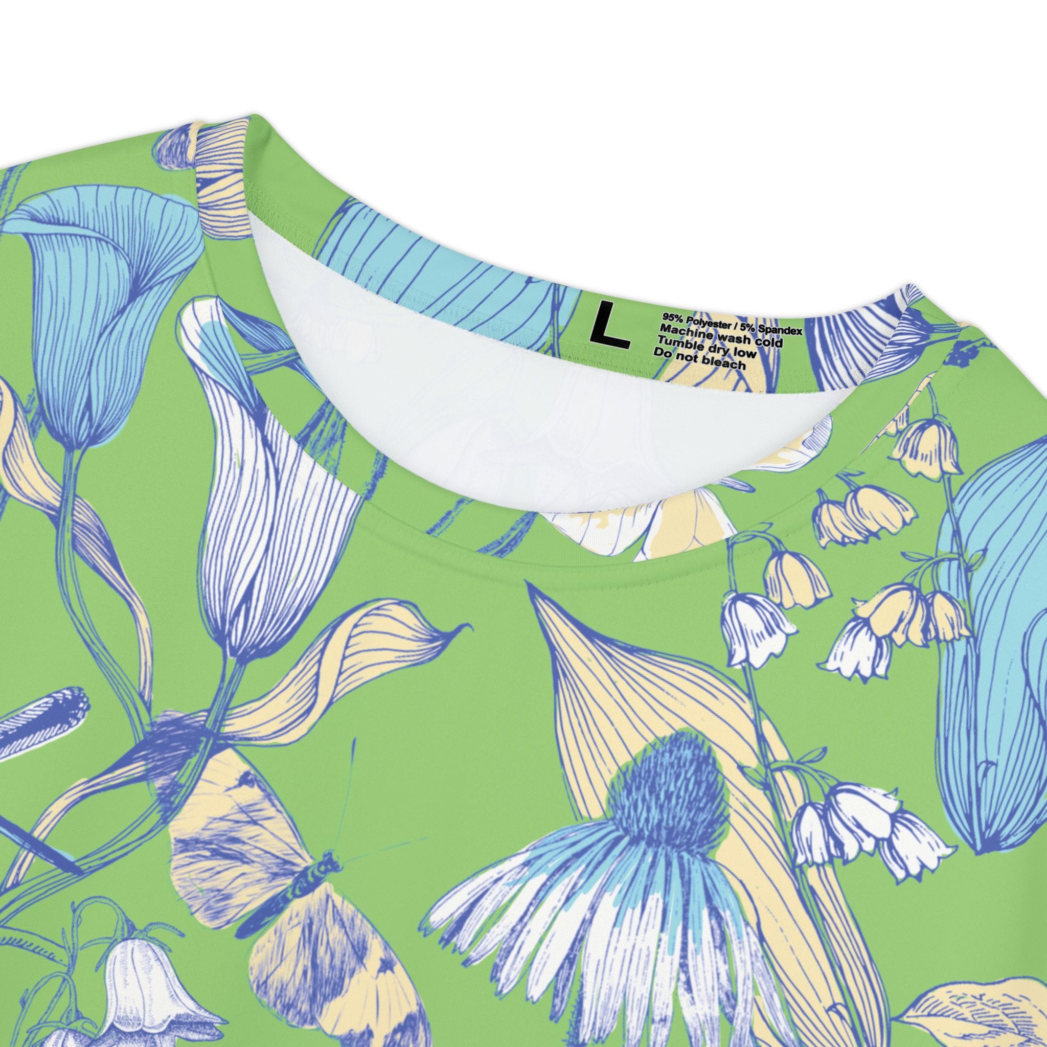 The Everyday Bloom Tee in Verdant Song