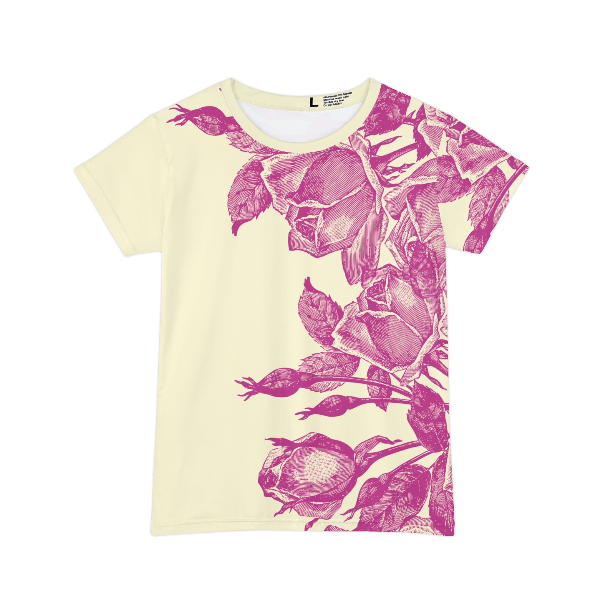 The Everyday Bloom Tee in Rosé Garden