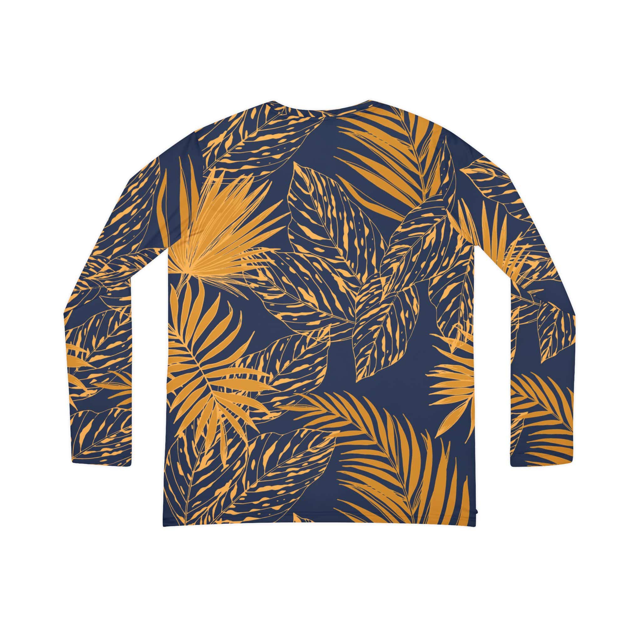 The Everyday V-Neck in Midnight Palm