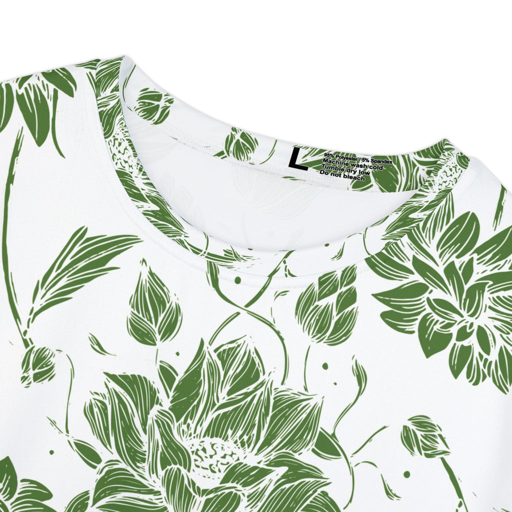 The Everyday Bloom Tee in Verdant Lace