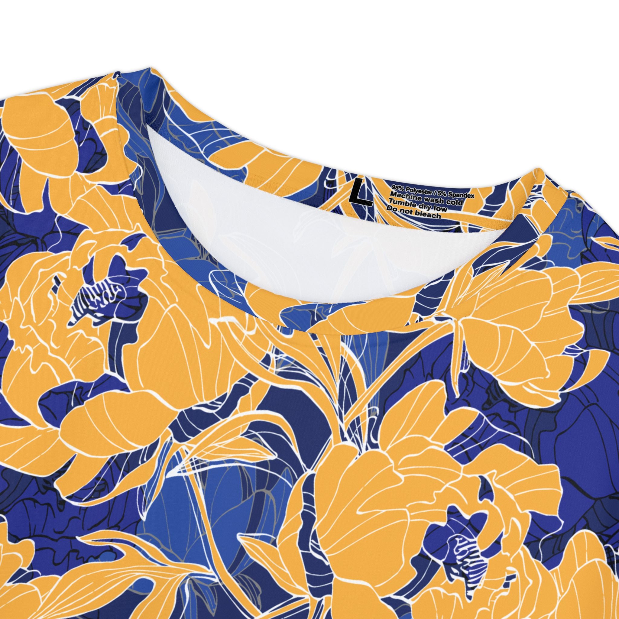 The Everyday Bloom Tee in Midnight Clementine