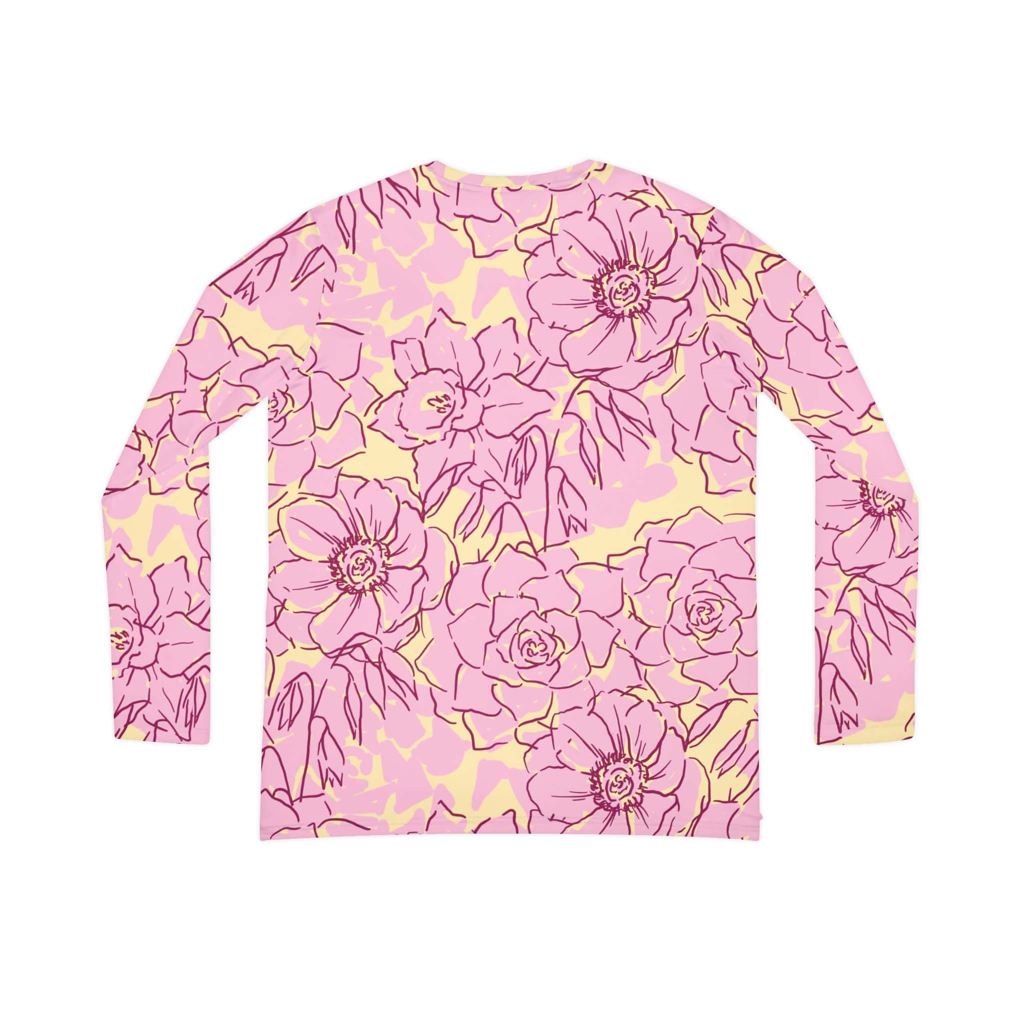 The Everyday V-Neck in Blush Petals