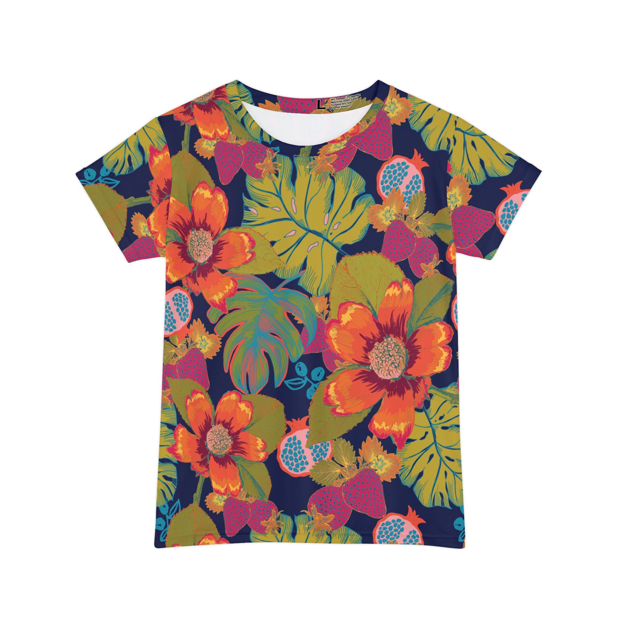 The Everyday Bloom Tee in Orchard Noir