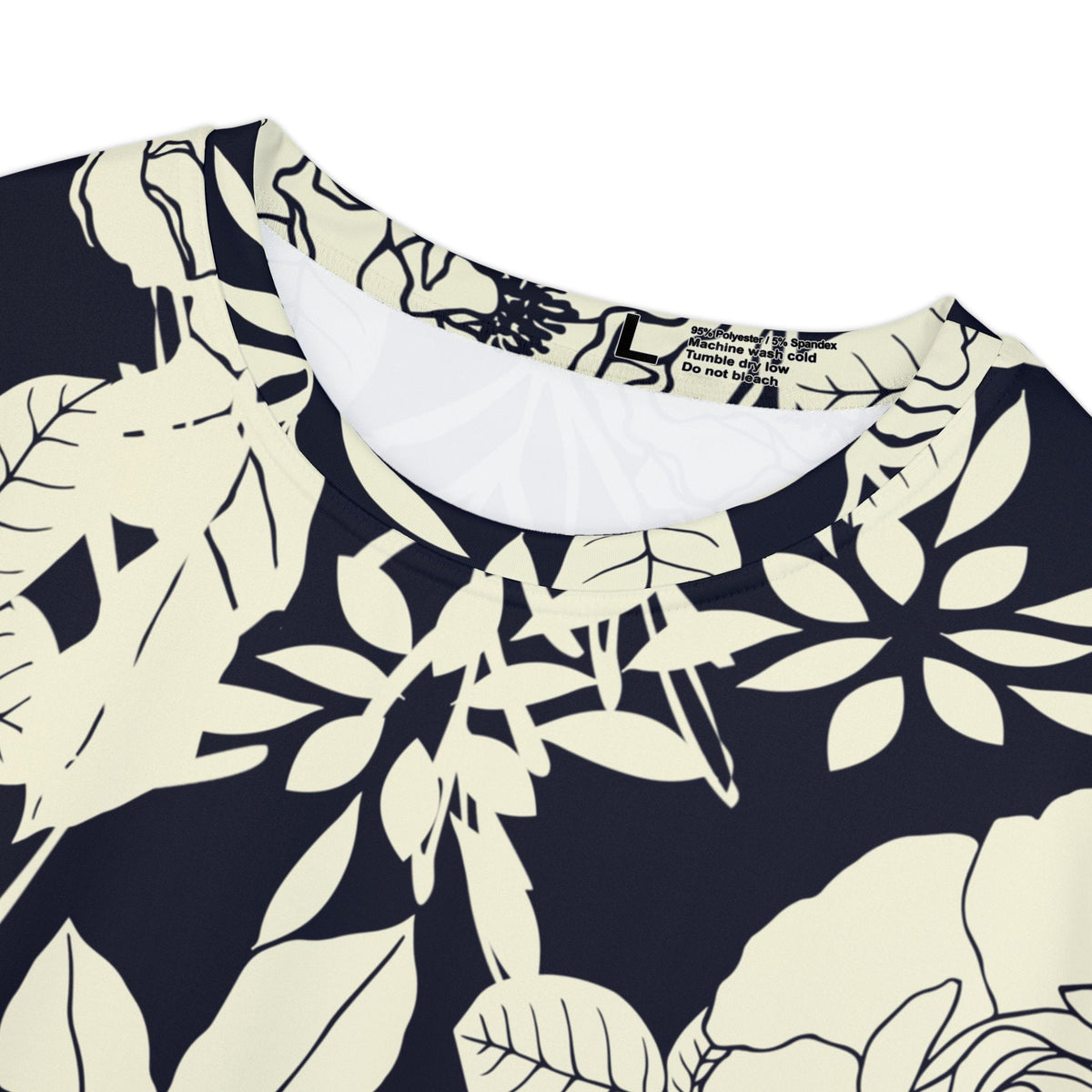 The Everyday Bloom Tee in Midnight Rosewood