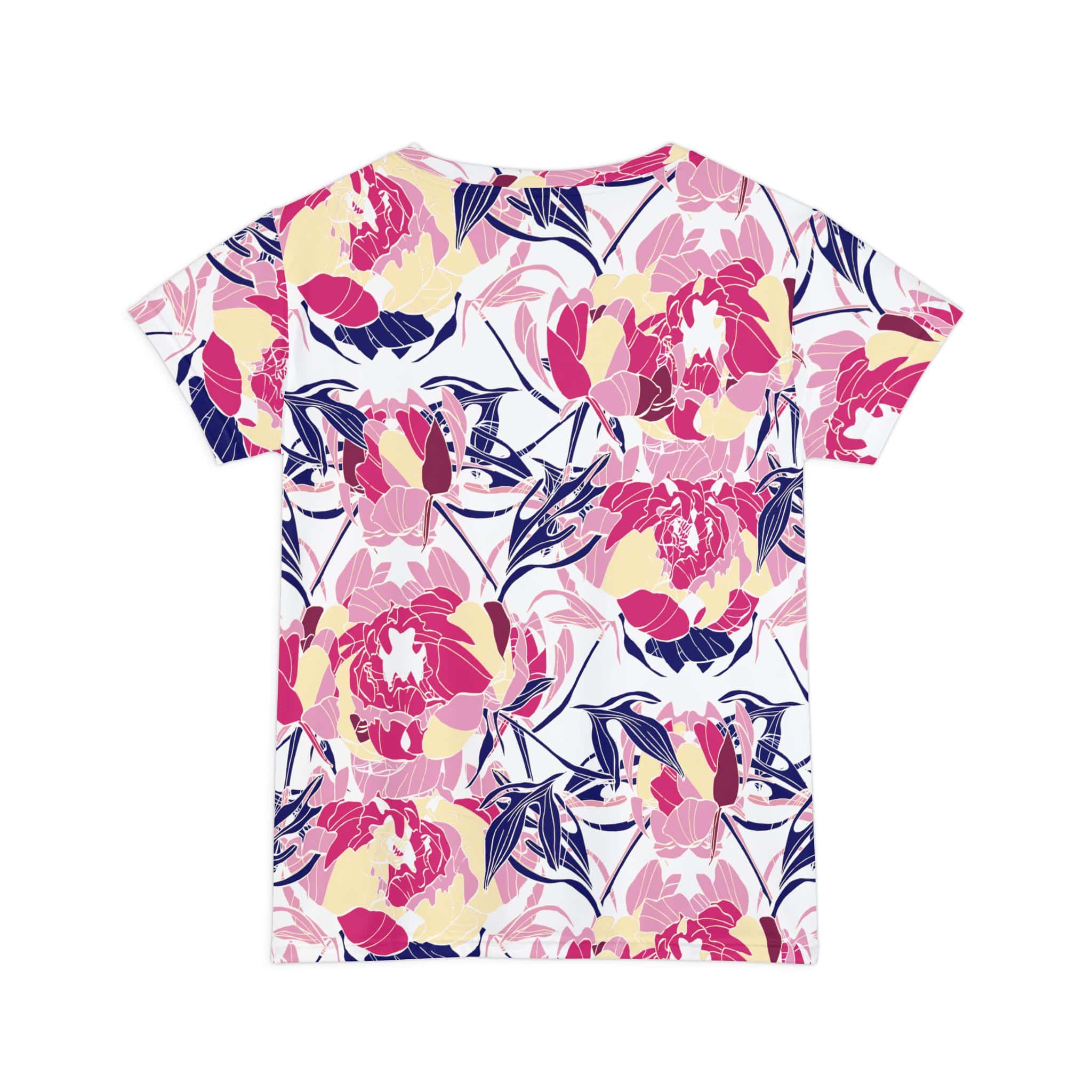 The Everyday Bloom Tee in Raspberry Bloom